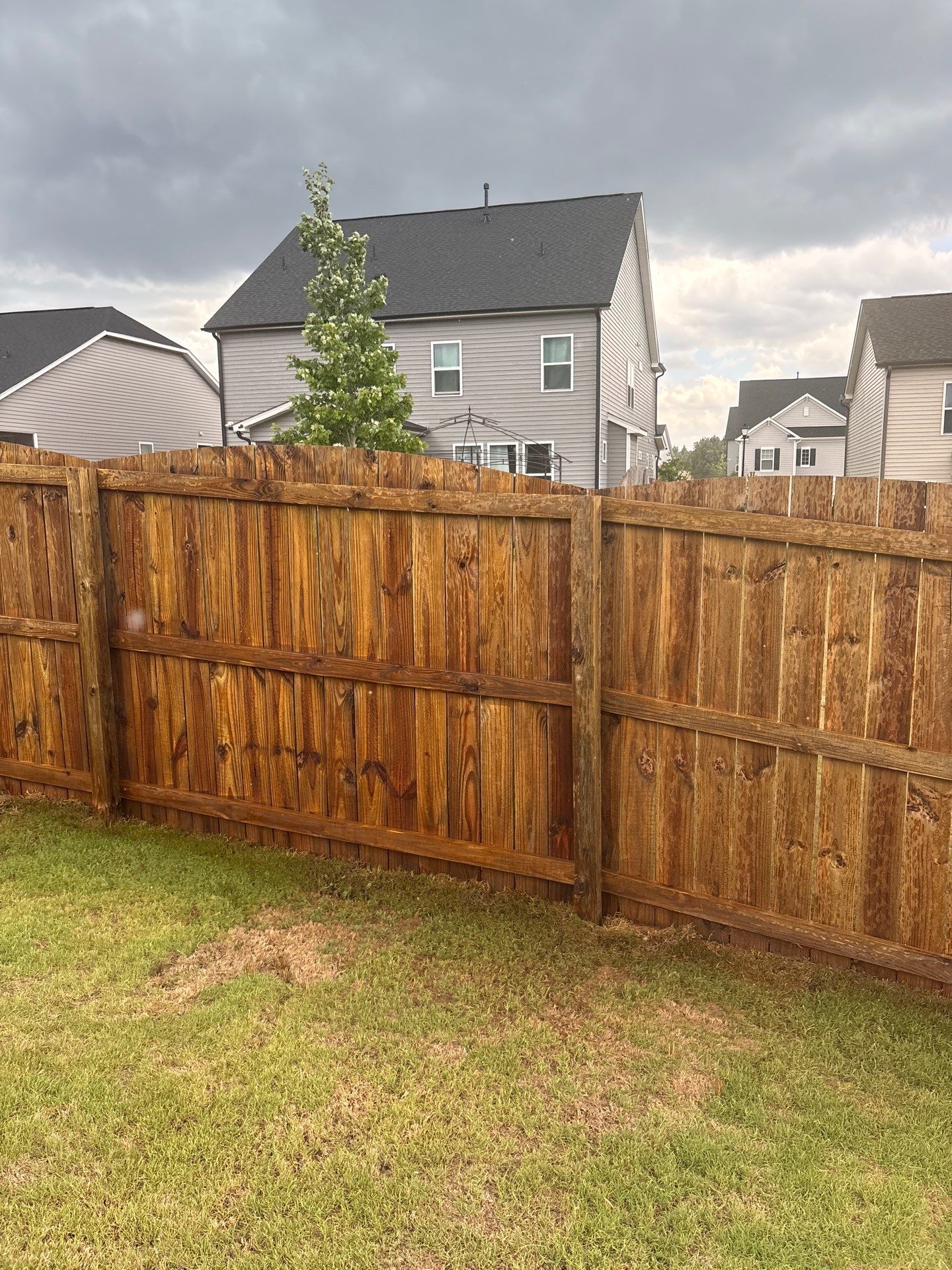 Fence using Wood Sealant by DuraSeal
