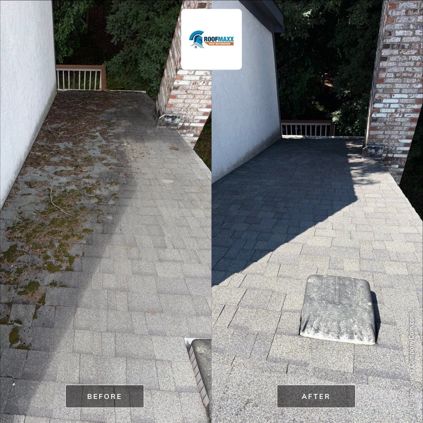 Condo Reference Before and Afters by Roof Maxx of Columbus, OH
