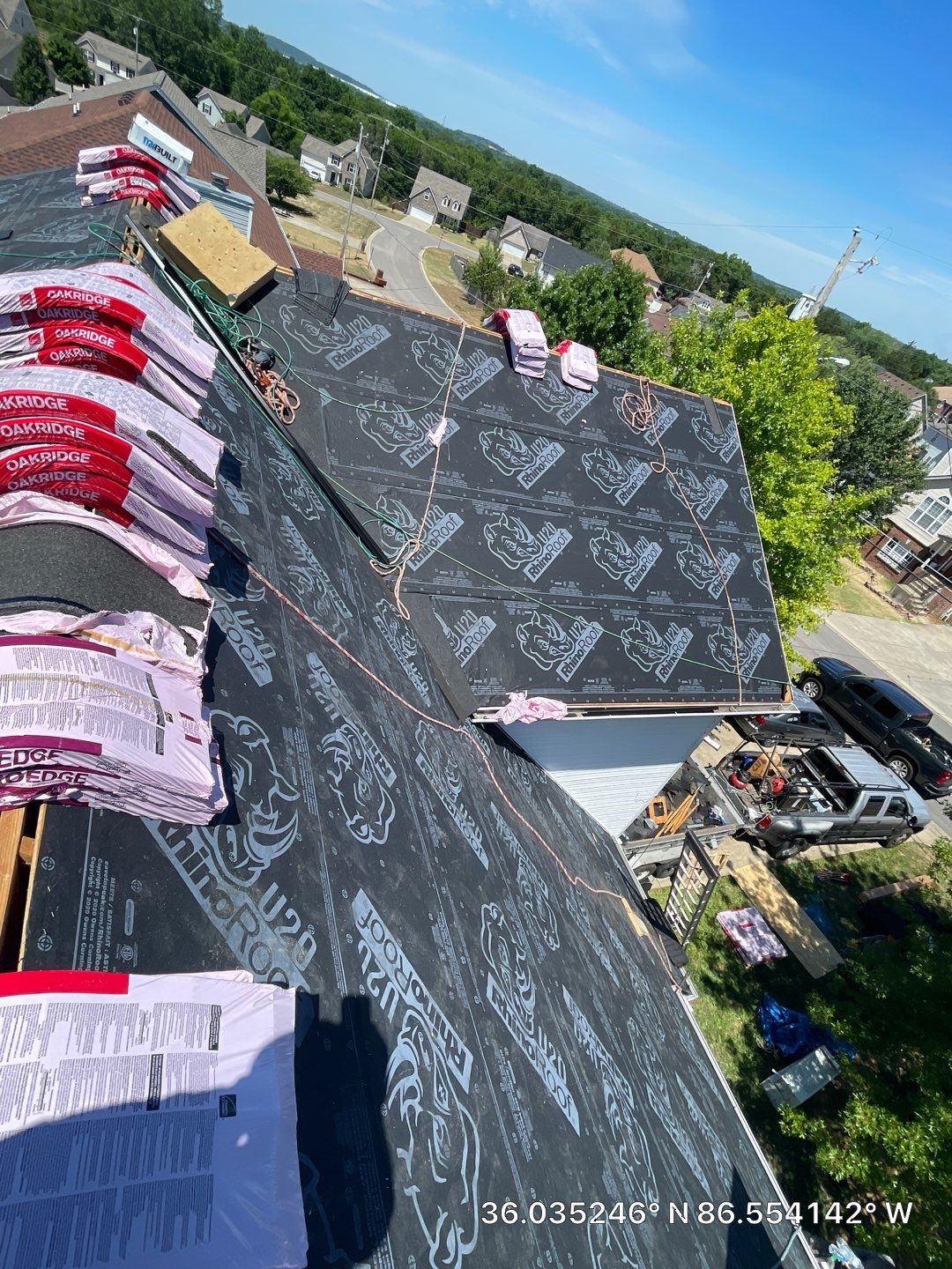 Insurance Paid for this New Owens Corning Oakridge Roofing System by Undersun Roofing 