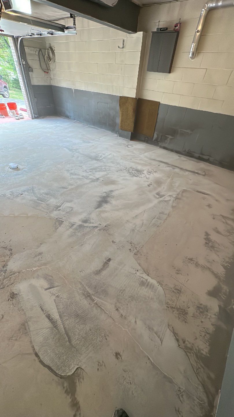 Garage + Porch + Steps Project in Pittsburgh by Floors in a Day, Inc