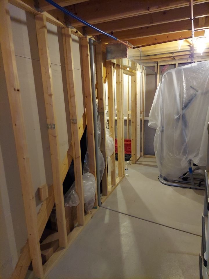 Basement Remodel by Ivy Lea Construction