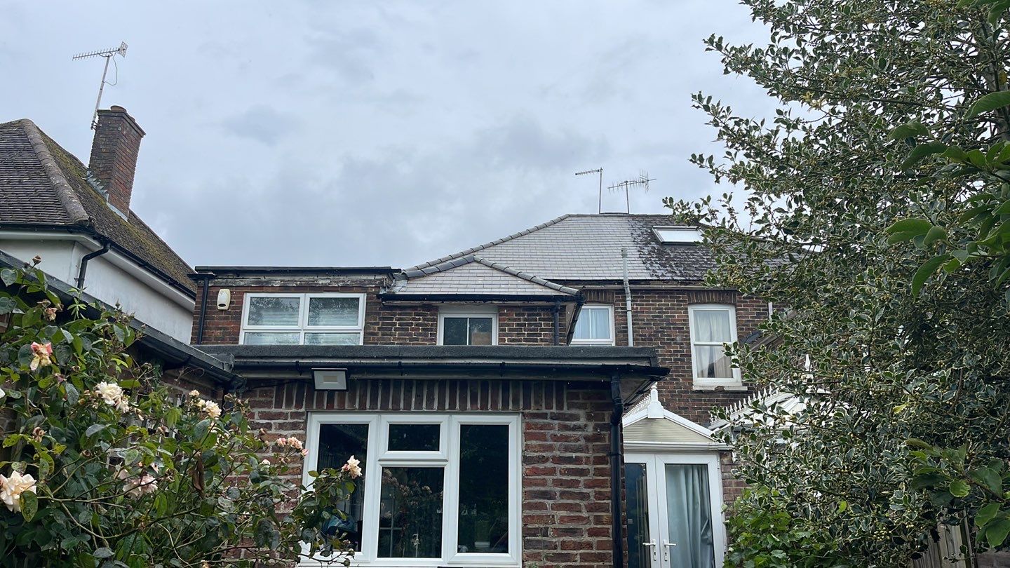 Roof Clean  - Moss Removal - Gutter Clean using Honda 15lpm Low Pressure Washing Machine by Ges Exterior Cleaning ltd