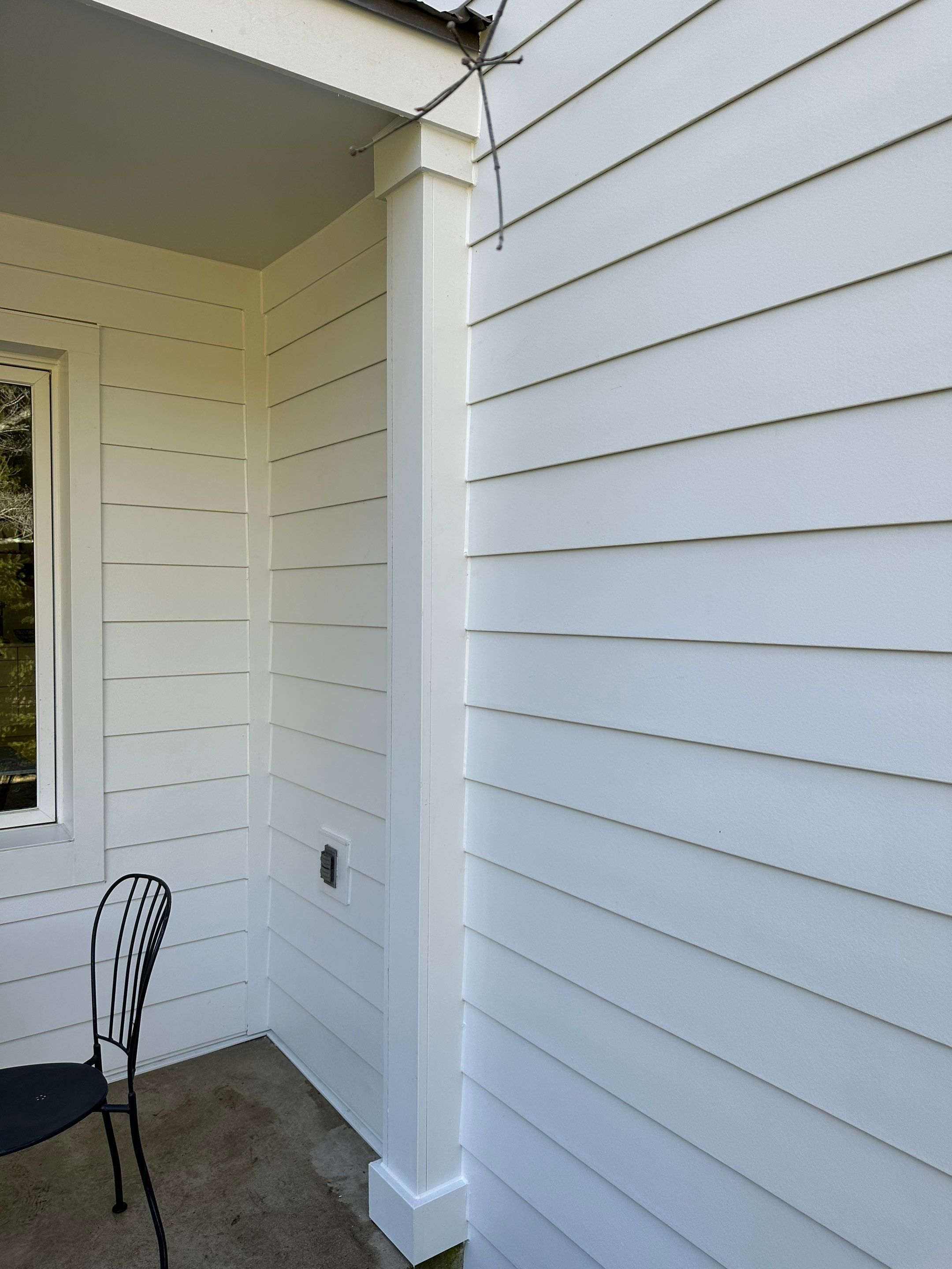 James Hardie Siding installation in New Albany by Best Exteriors Inc