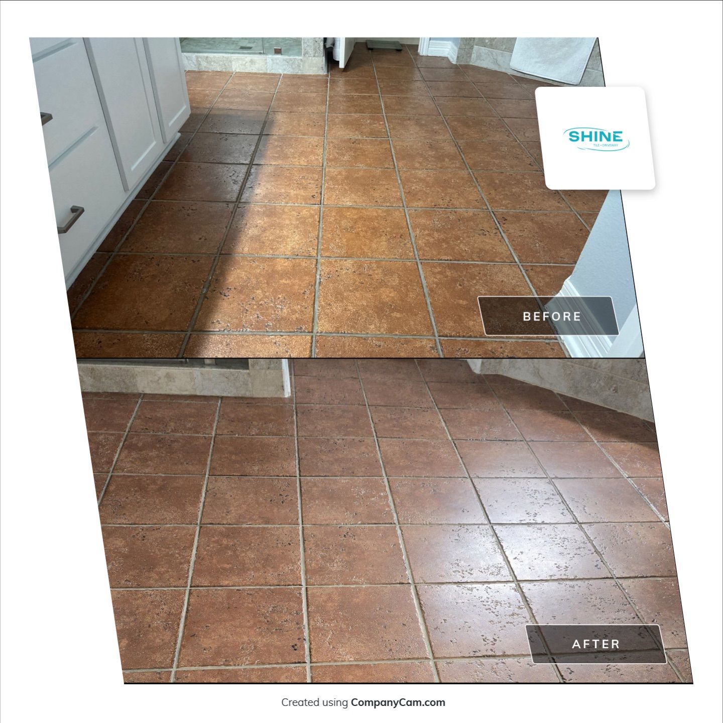 Project in San Antonio by SHINE Tile and Grout Cleaning