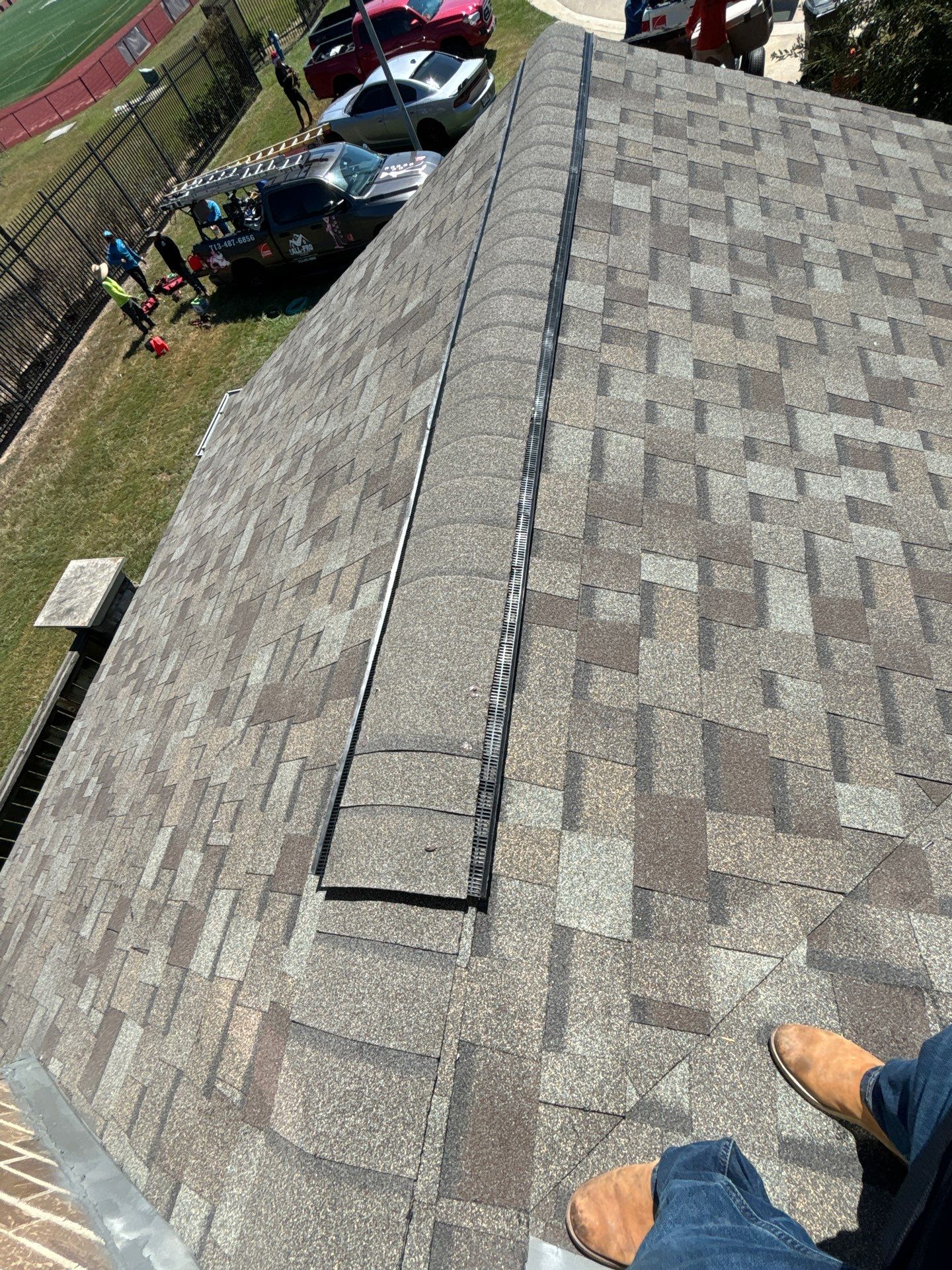 Residential Roofing Installation using Owen's Corning Duration (Lifetime) Shingles by Roof Repair Company