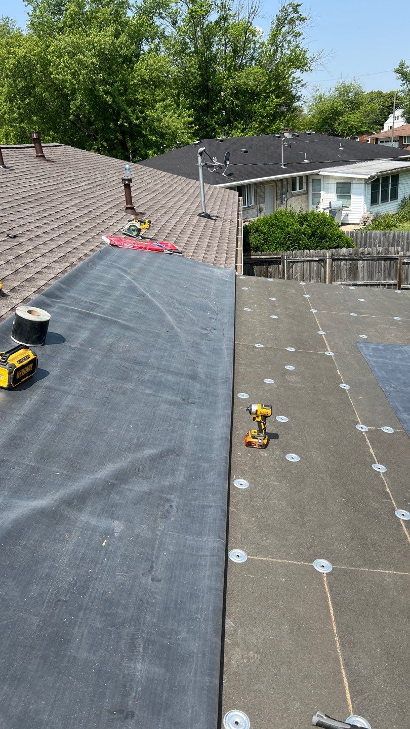 Residential Roofing Installation using GAF Timberline HDZ Mission Brown by Nitro Roofing and Construction