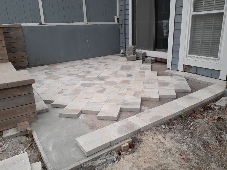 Deck and Patio Custom Build by LAND ESCAPES LLC