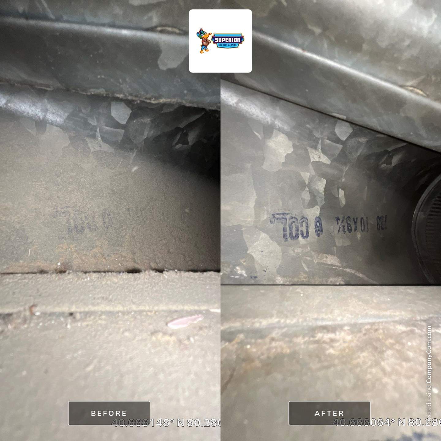 Air Duct Cleaning With a Vacuum Truck in Rochester, PA by Superior Air Duct Cleaning