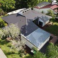 24ga 1" Nail-Strip Dark Bronze  by Total Roofing System The Metal Roof Experts