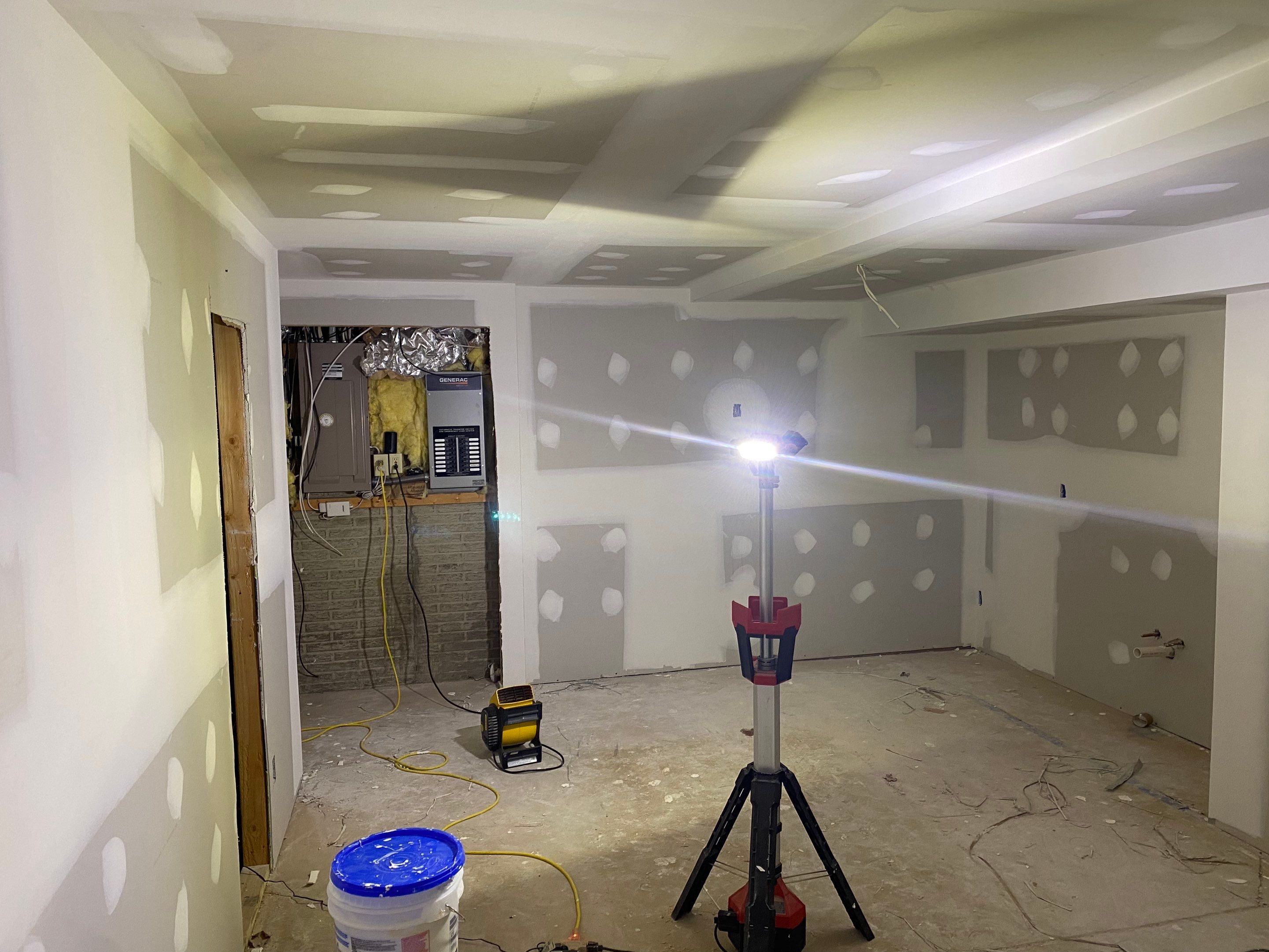 Complete Basement Buildout by The Smet Companies, LLC