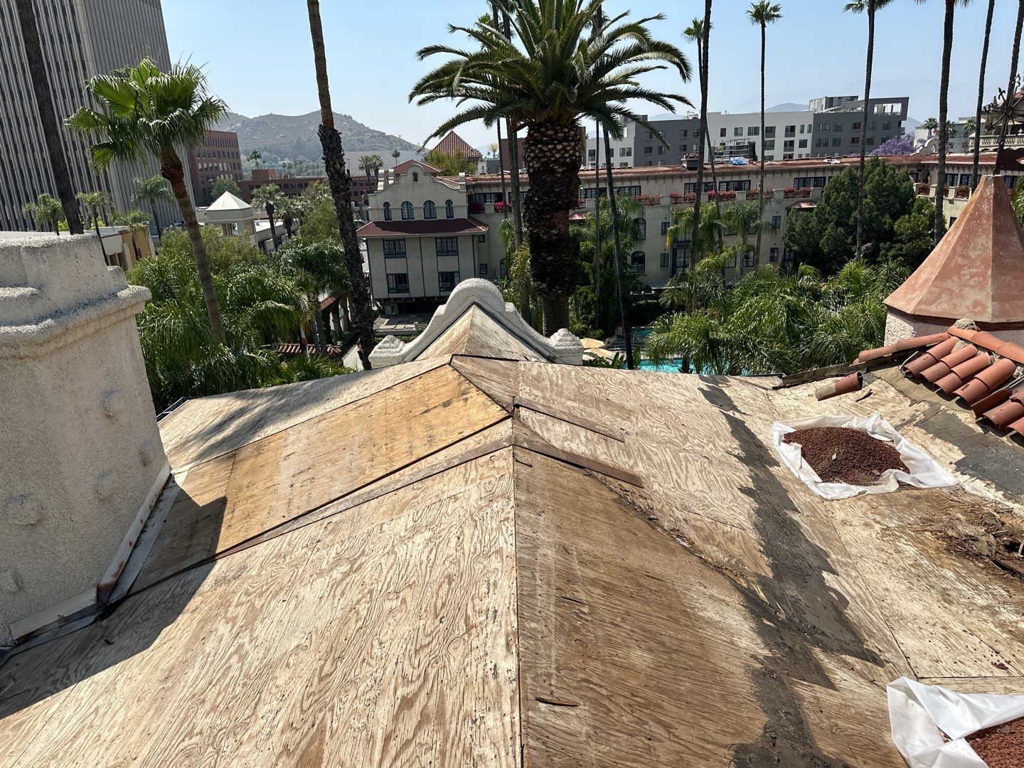 Mission Inn Hotel Roof Replacement by Veirs Kluk Roofing Inc. Lic# 624176