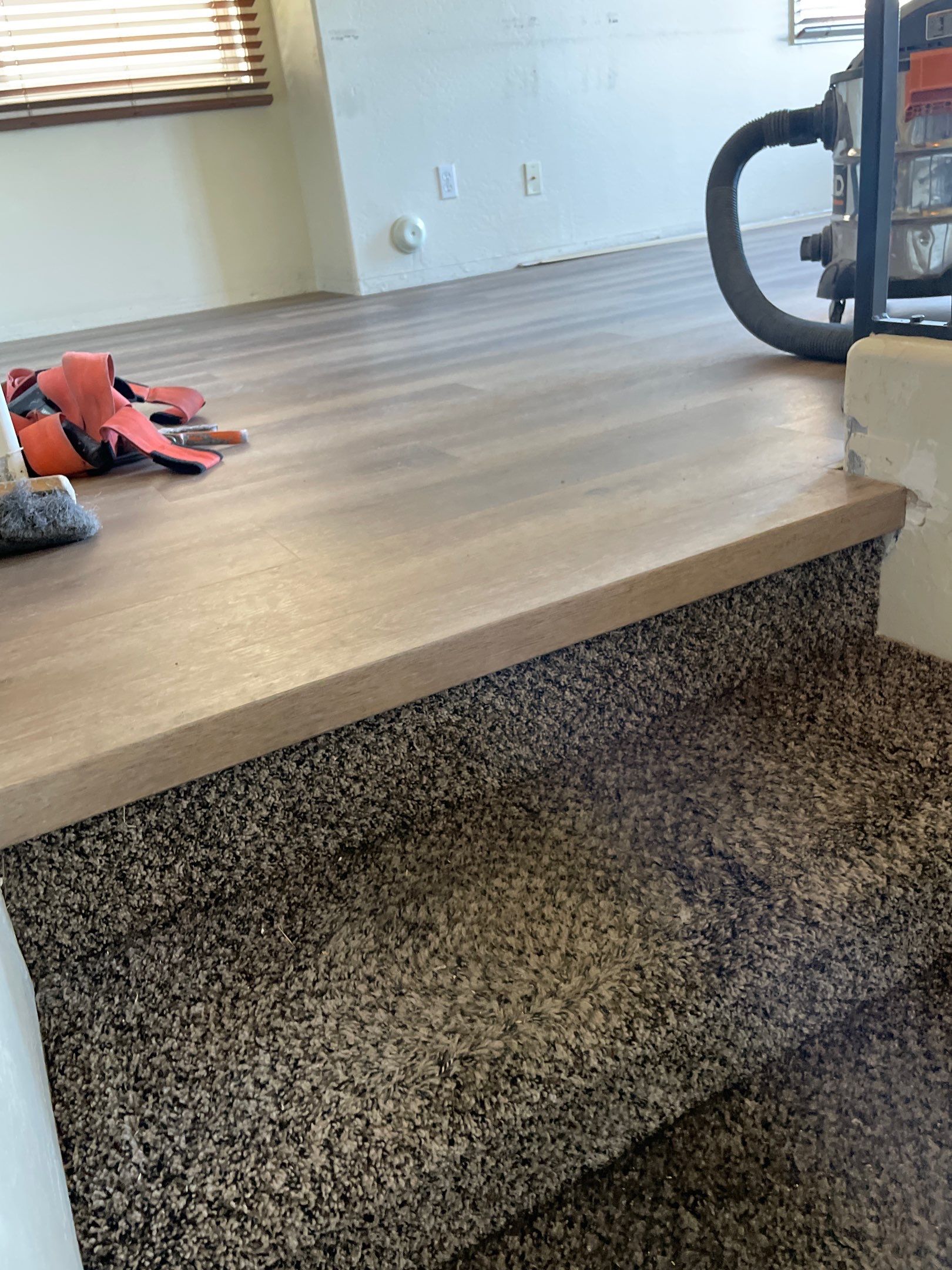 Flooring Installation using Luxury Vinyl Plank by Footprints Floors of Chandler 