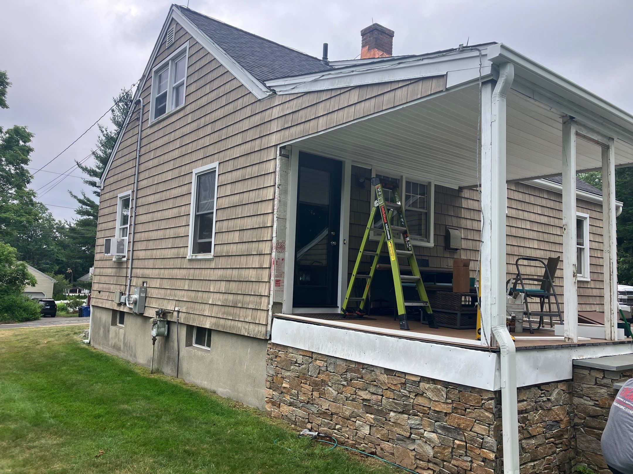 Summer Space Porch Enclosure Transformation by DiGiorgi Roofing and Siding Inc
