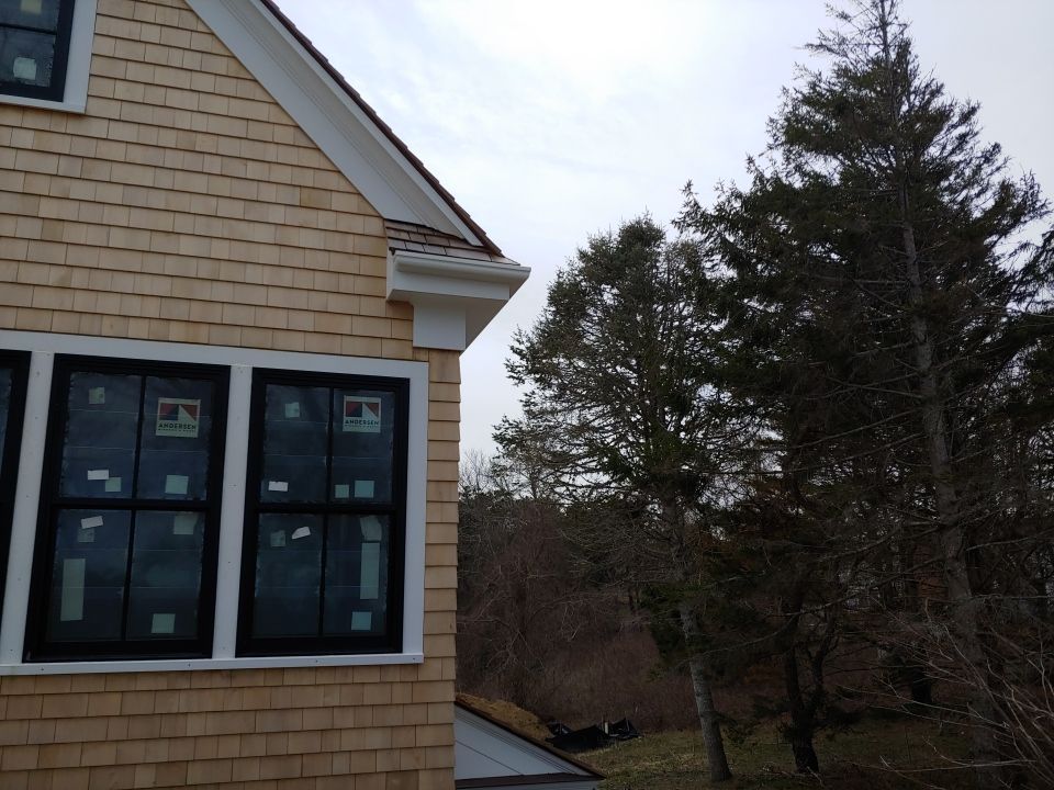 Chatham, MA Gutter Installation using 4x5 FiberGlass Gutter by Gutter Pro Enterprises