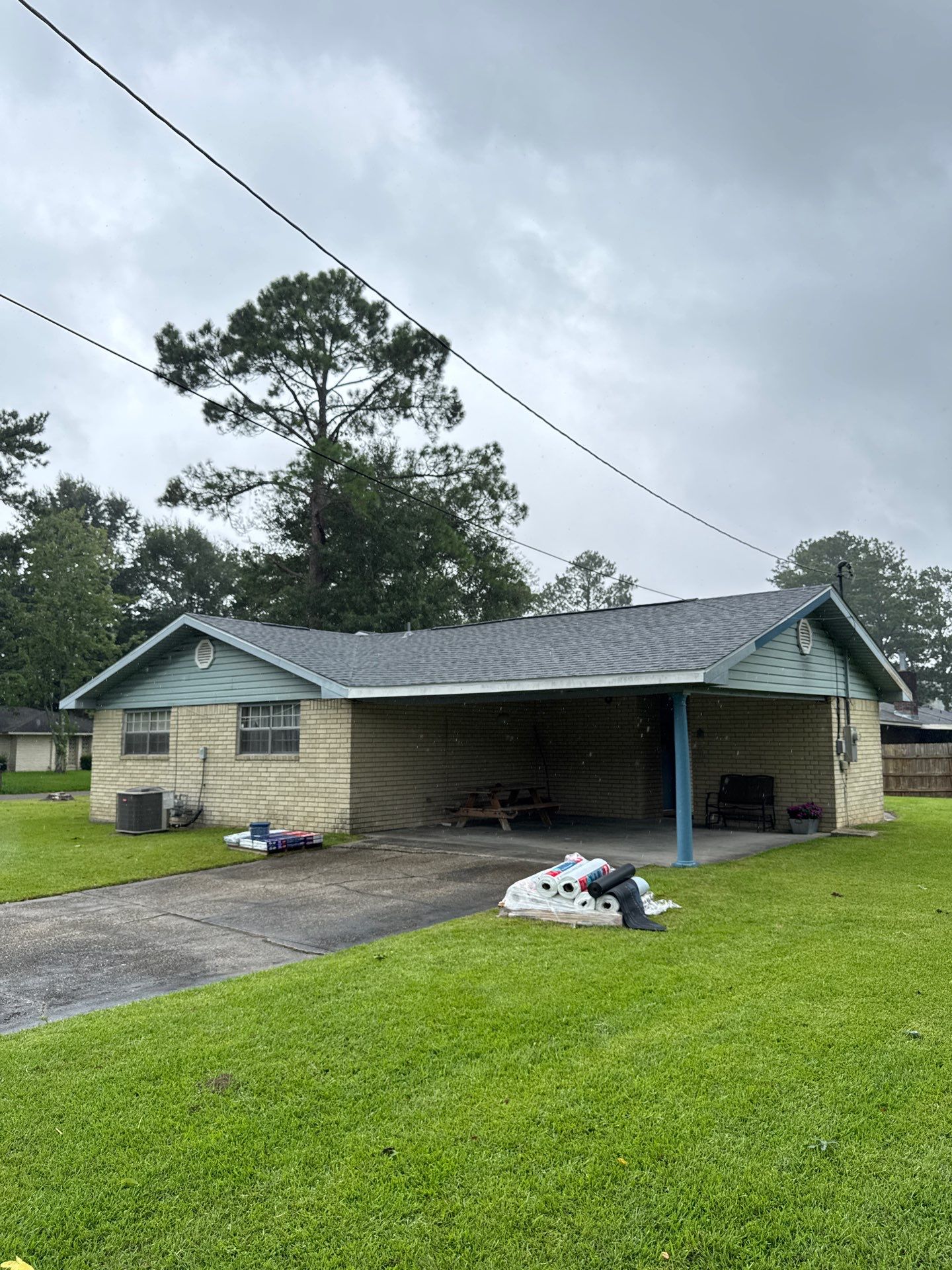 GAF HDZ Shingle Roof Replacement — Picayune, MS (Tarp-Up to Full Replacement) by Frontline Roofing