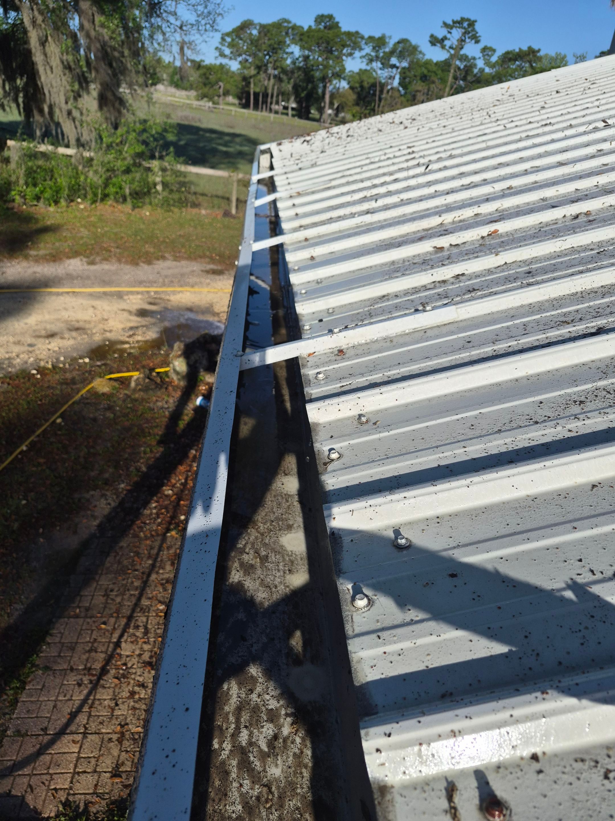 Ocala Metal Building and Gutter Cleaning by Infinite Exteriors LLC