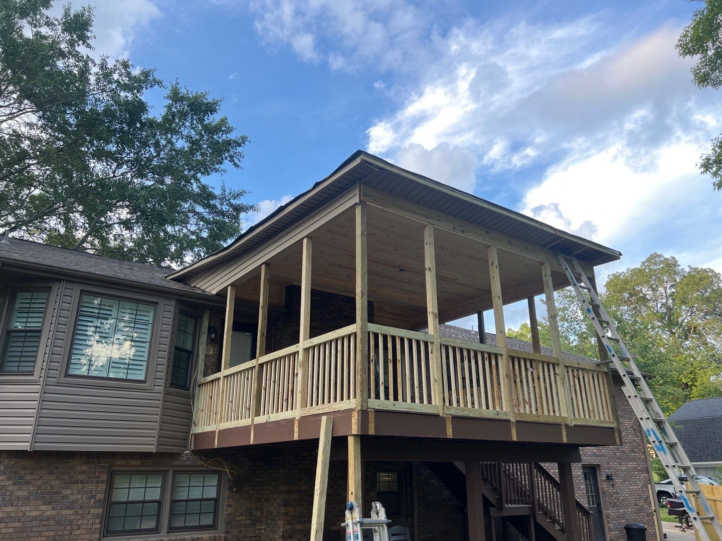 Camero Lane - Screened Porch by Pillar and Pine