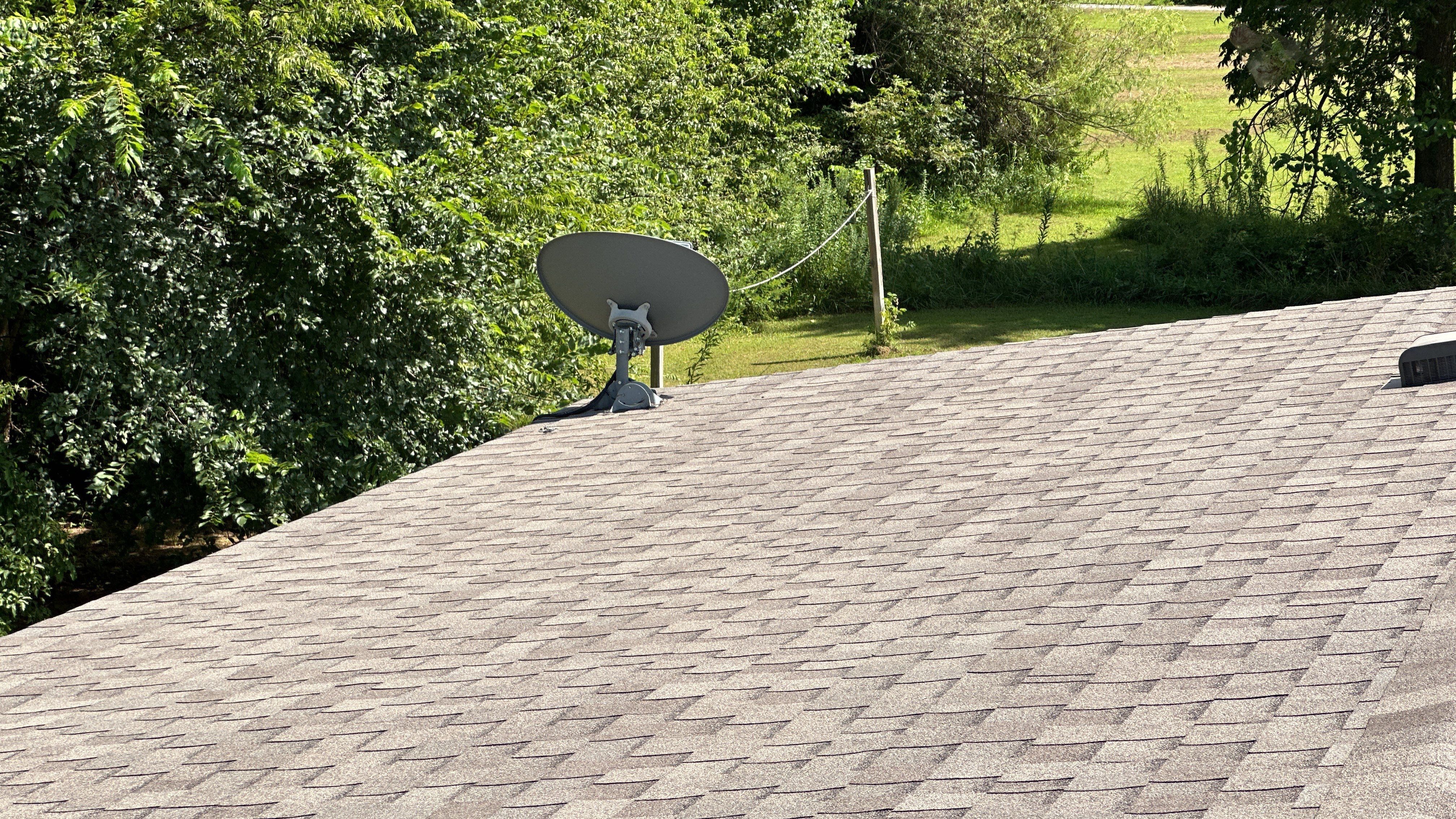 Reroof using GAF HDZ by Castillo Roofing