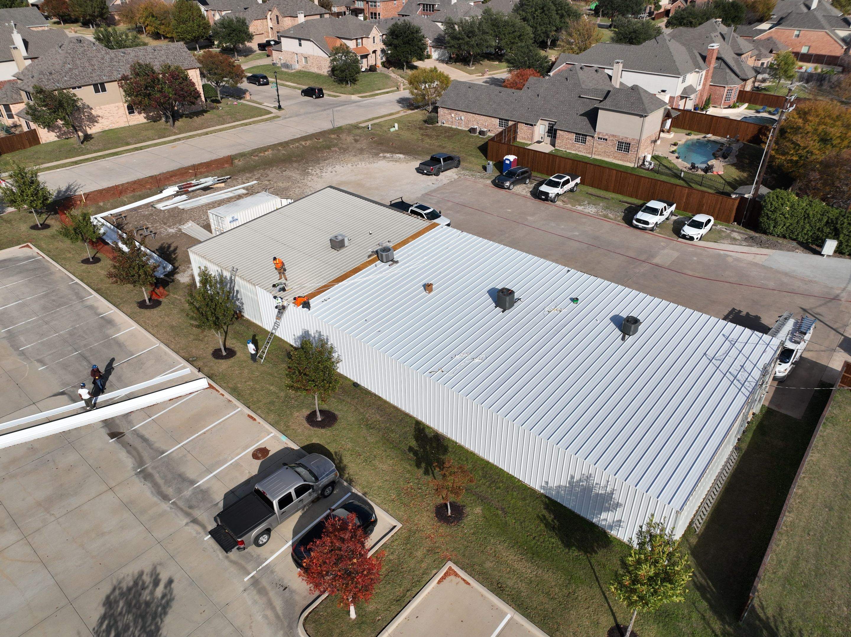 Standing Seam Commercial Roofing  by 3:16 Roofing and Construction