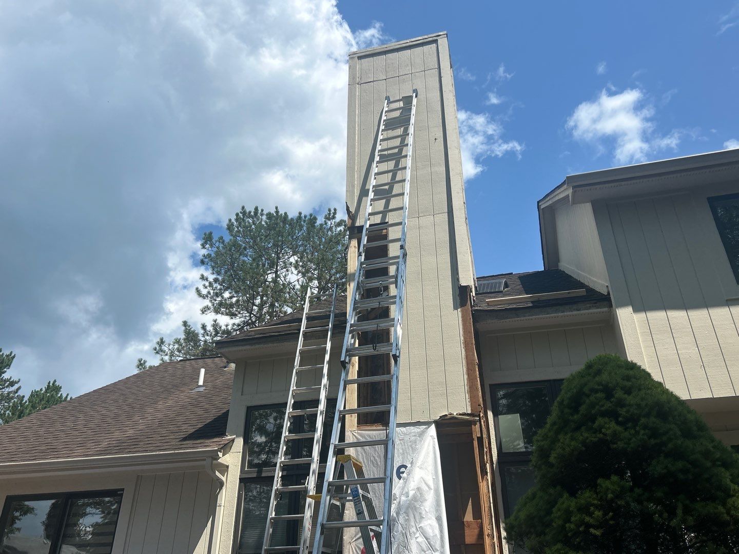 Roof Replacement using CertainTeed Landmark Weathered Wood by 180 Contractors