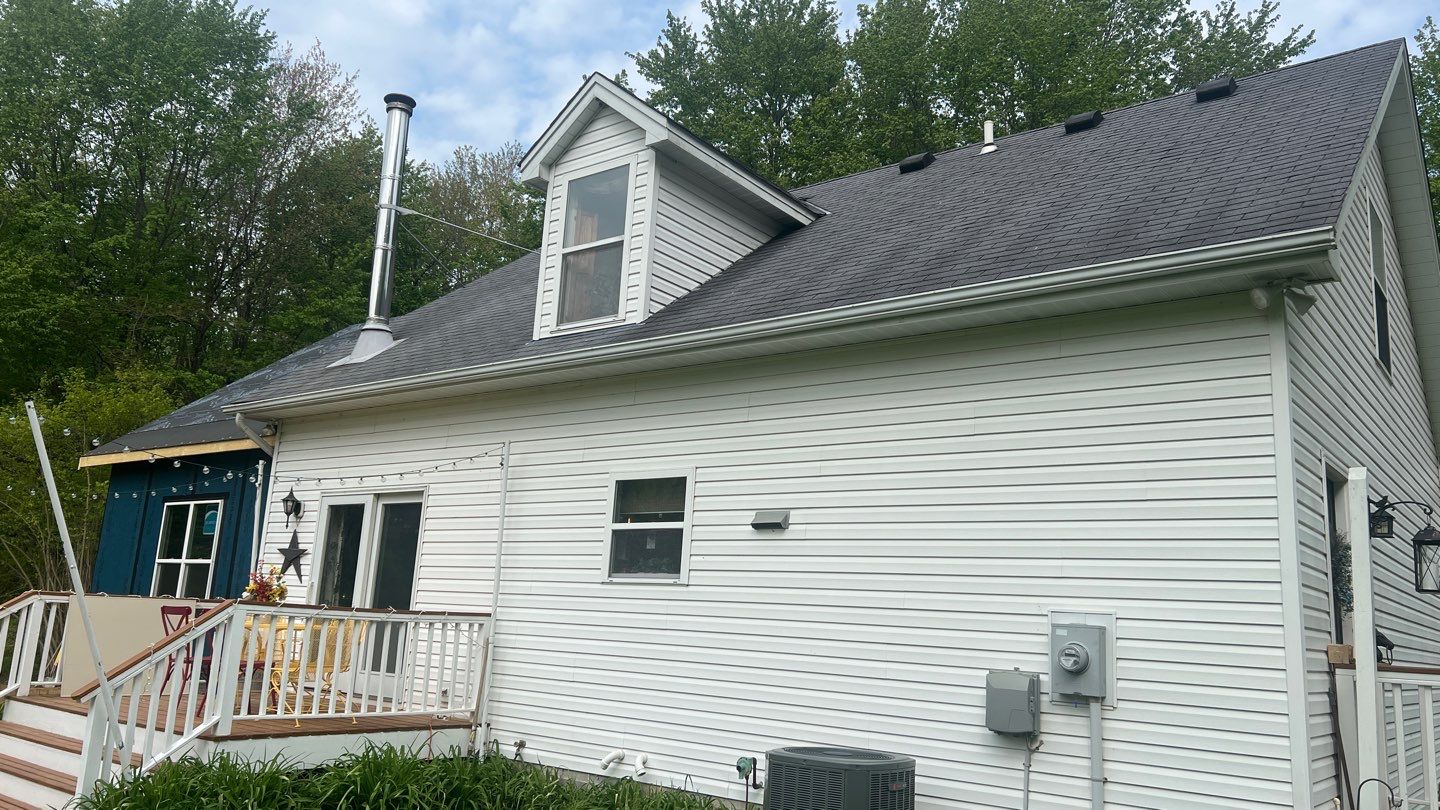 Standing Seam Metal - Black by RoofX