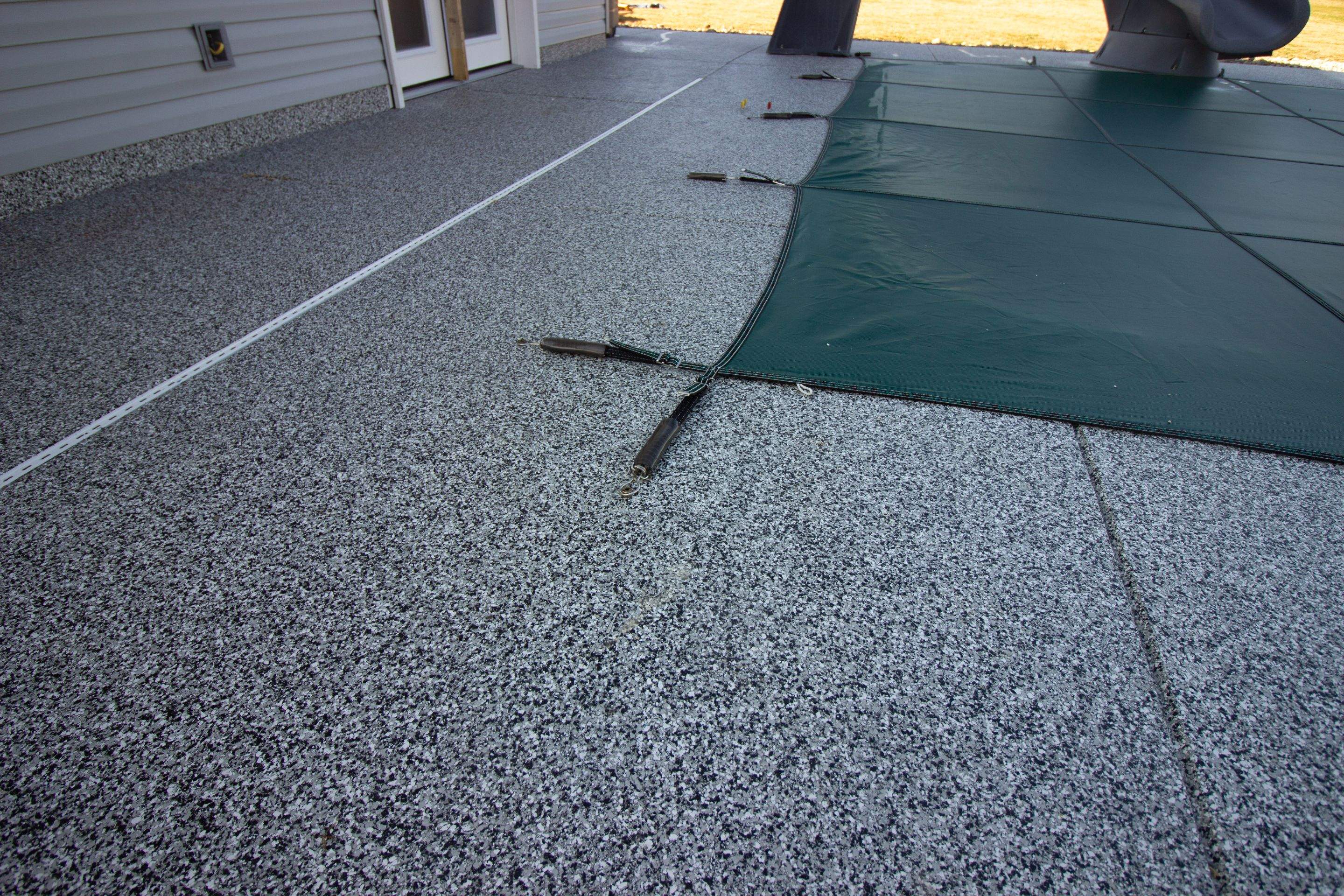 Pool Installation using Domino by Your1DayFloor.com