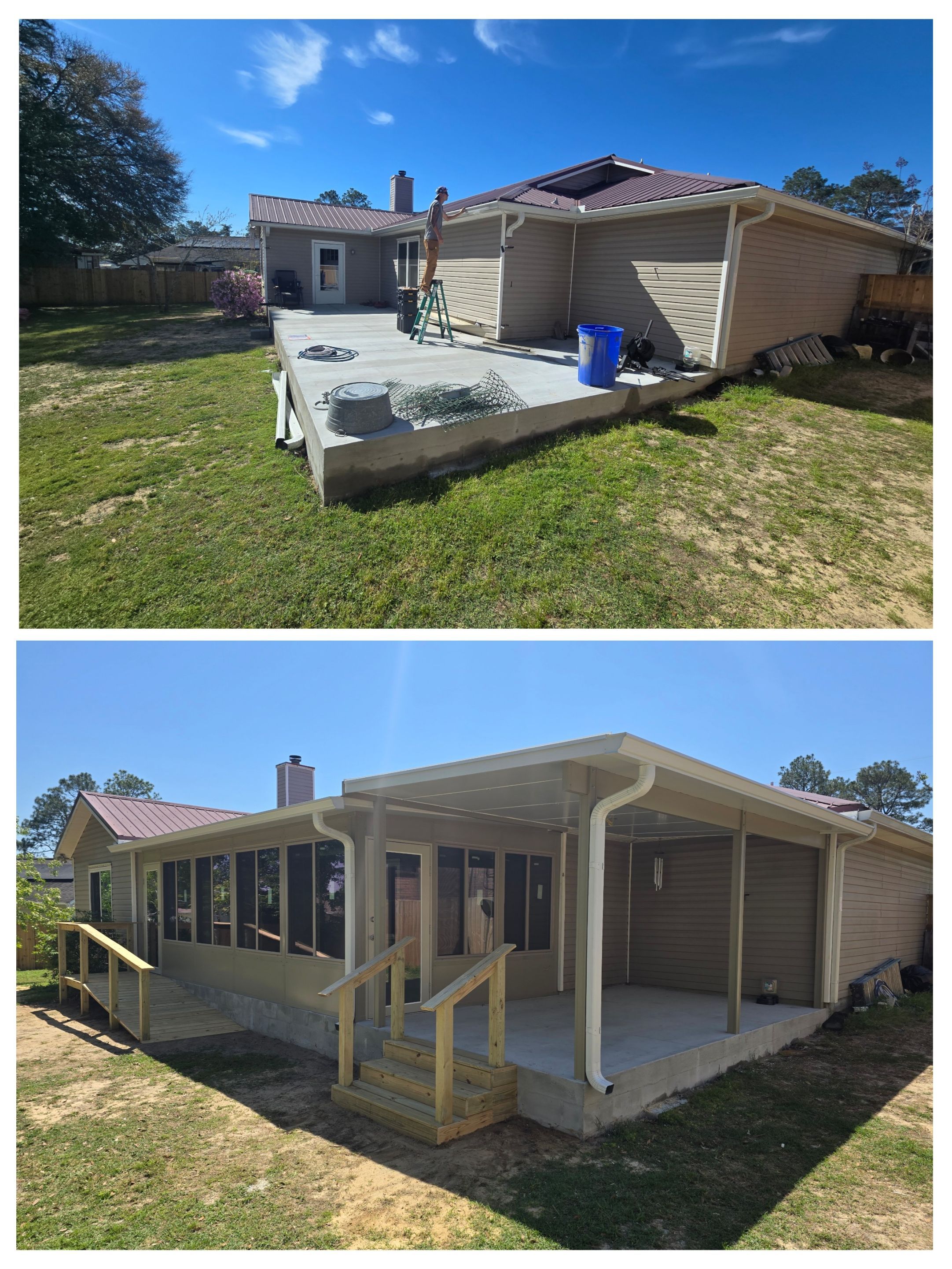 Glass Room & Patio Cover in Crestview by Titan Sunrooms