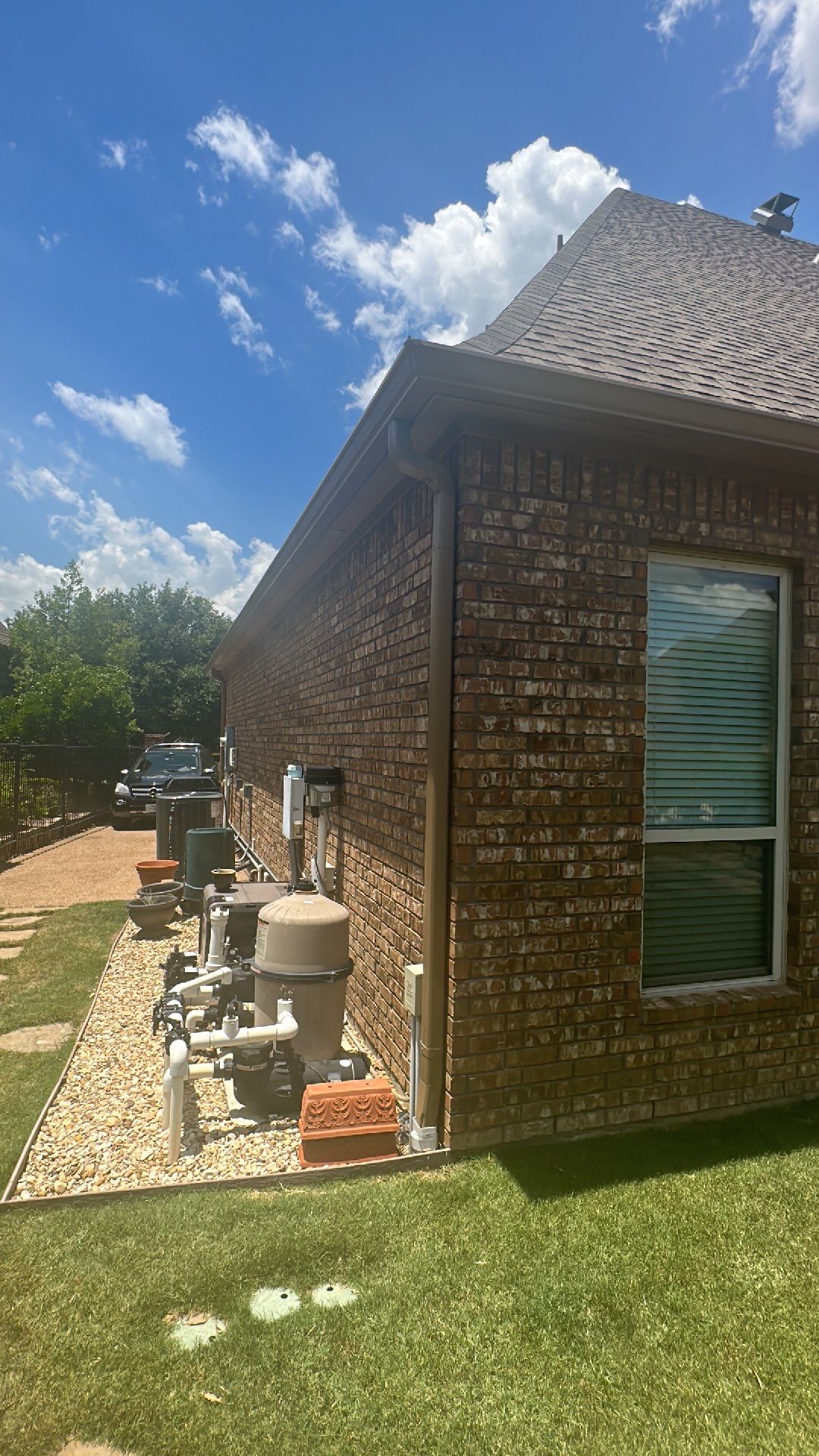 Beautiful Estate Remodel - Roof, Copper Gutters, Exterior Stain, Siding Replacement by First United Roofing & Construction