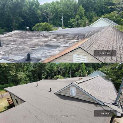 Roof Installation using IKO Marathon