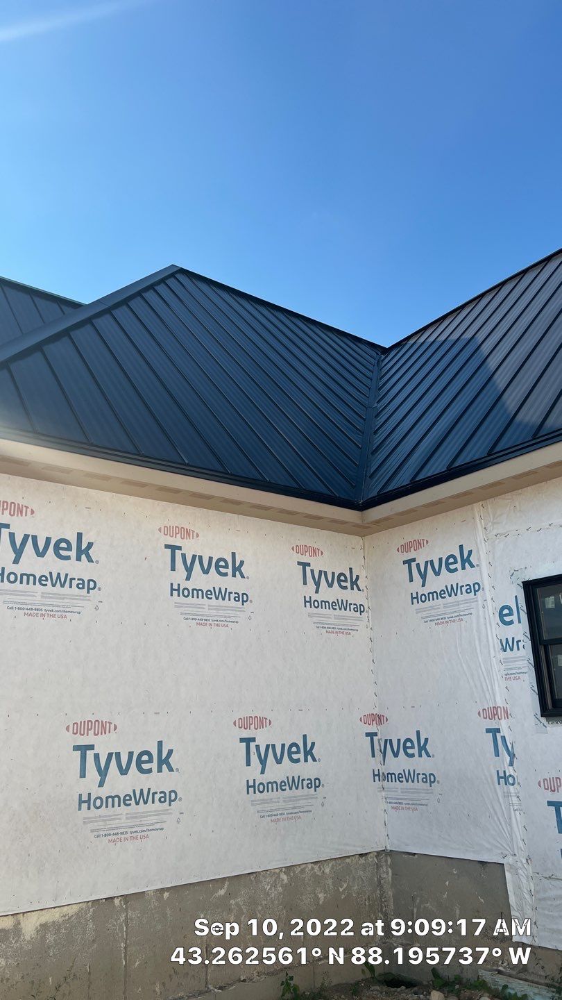 Metal roofing using Standing Seam by Stendahl Services