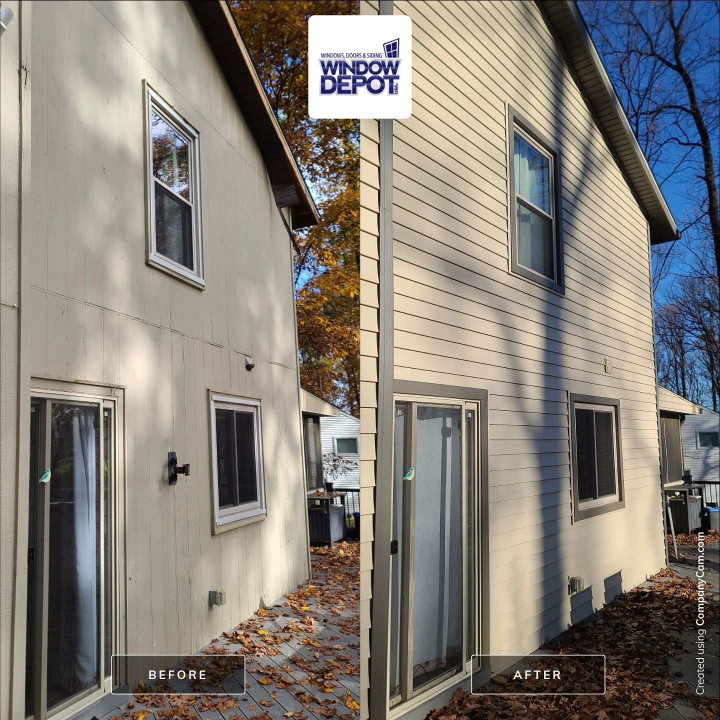 Siding Installation using Mastic Ovation by Window Depot of Annapolis