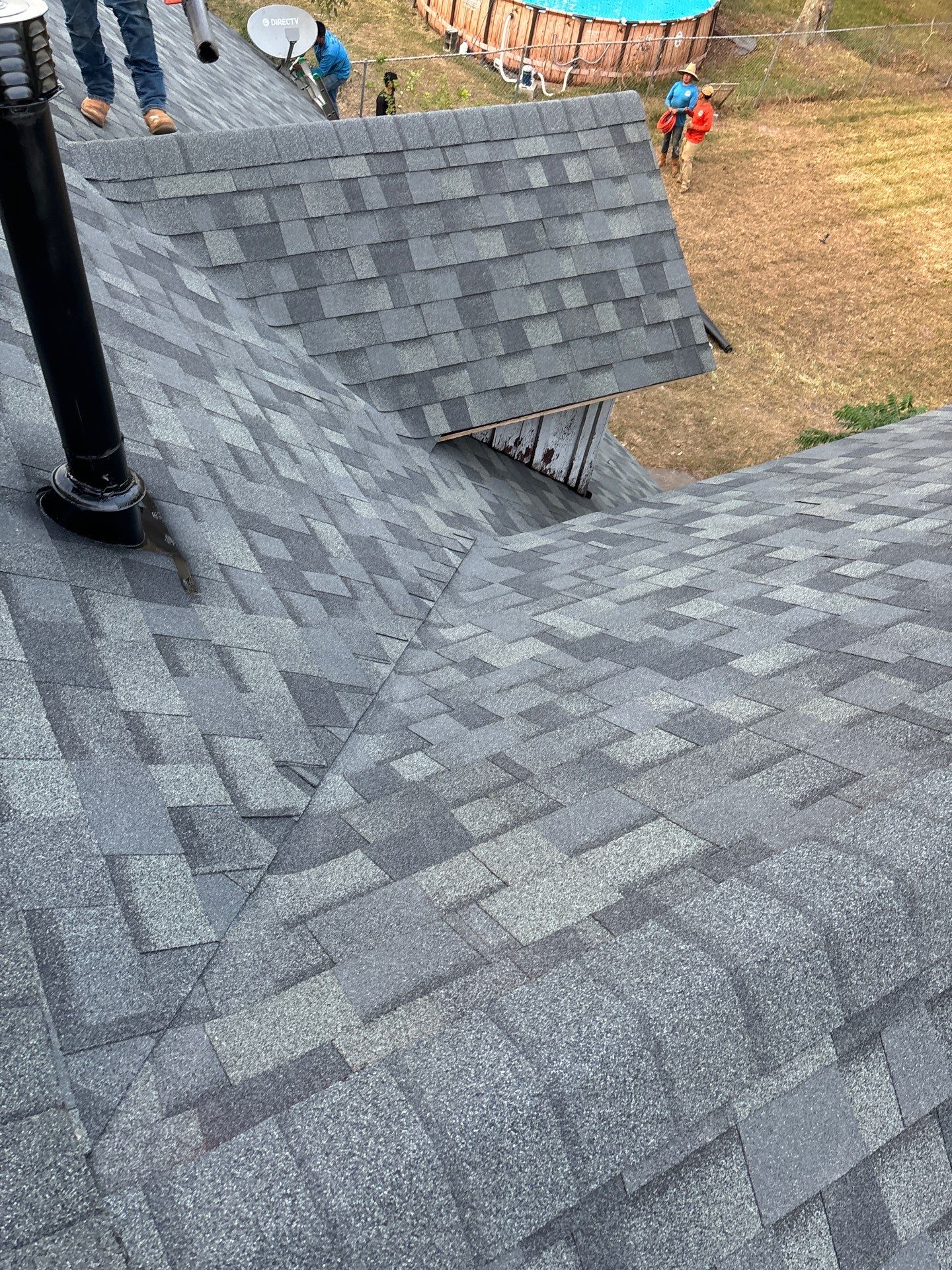 Residential Roofing Installation using Owen's Corning Duration (Lifetime) Shingles by Roof Repair Company