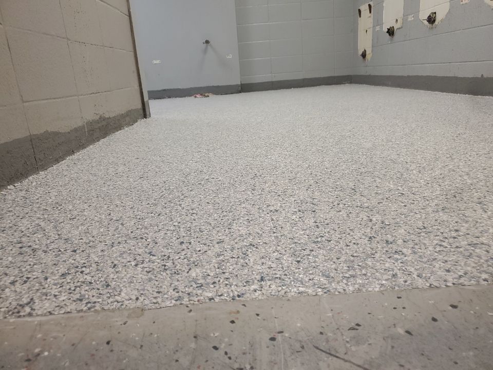 Concrete Coating at Spiece Fieldhouse by Knot Just Decks