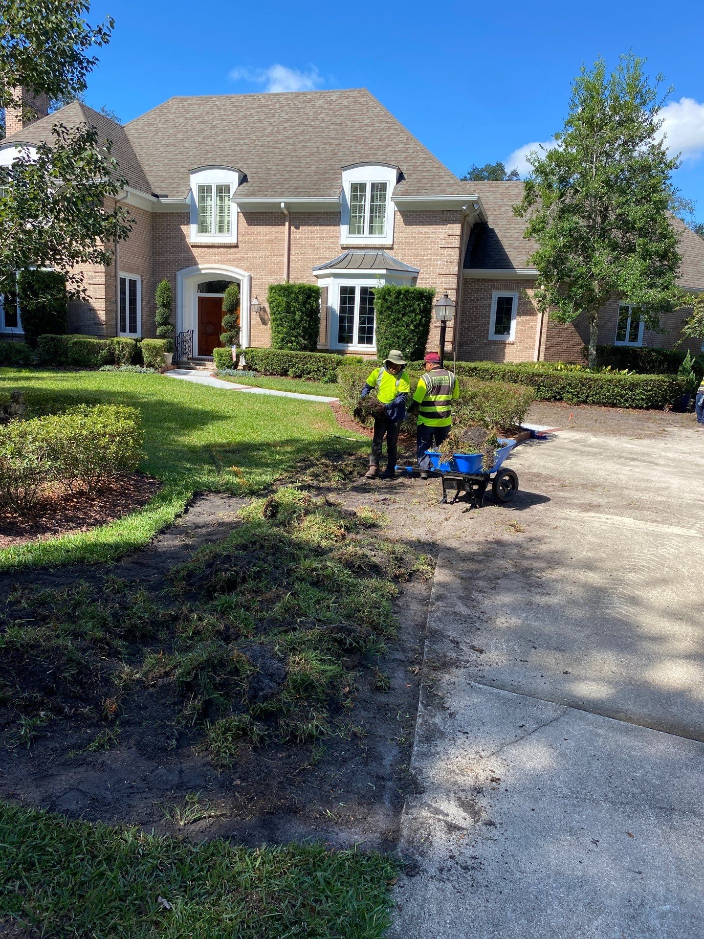 Deerwood Resident | Sod Removal & Install by ProGreen Services