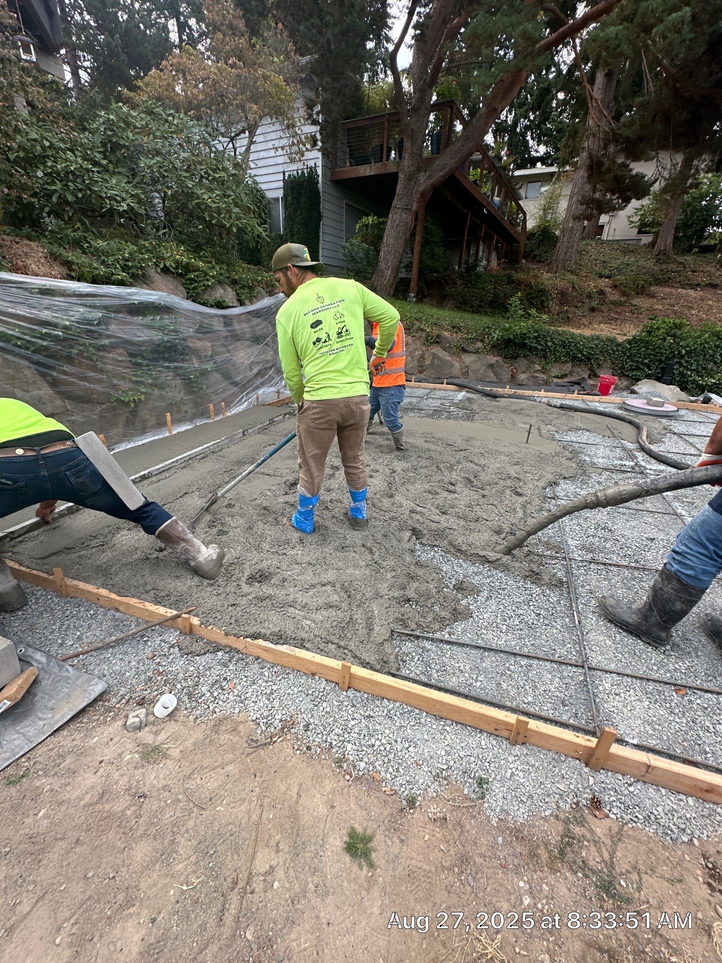 Backyard Concrete Patch Repair | Seattle  by Jireh Asphalt & Concrete Inc 