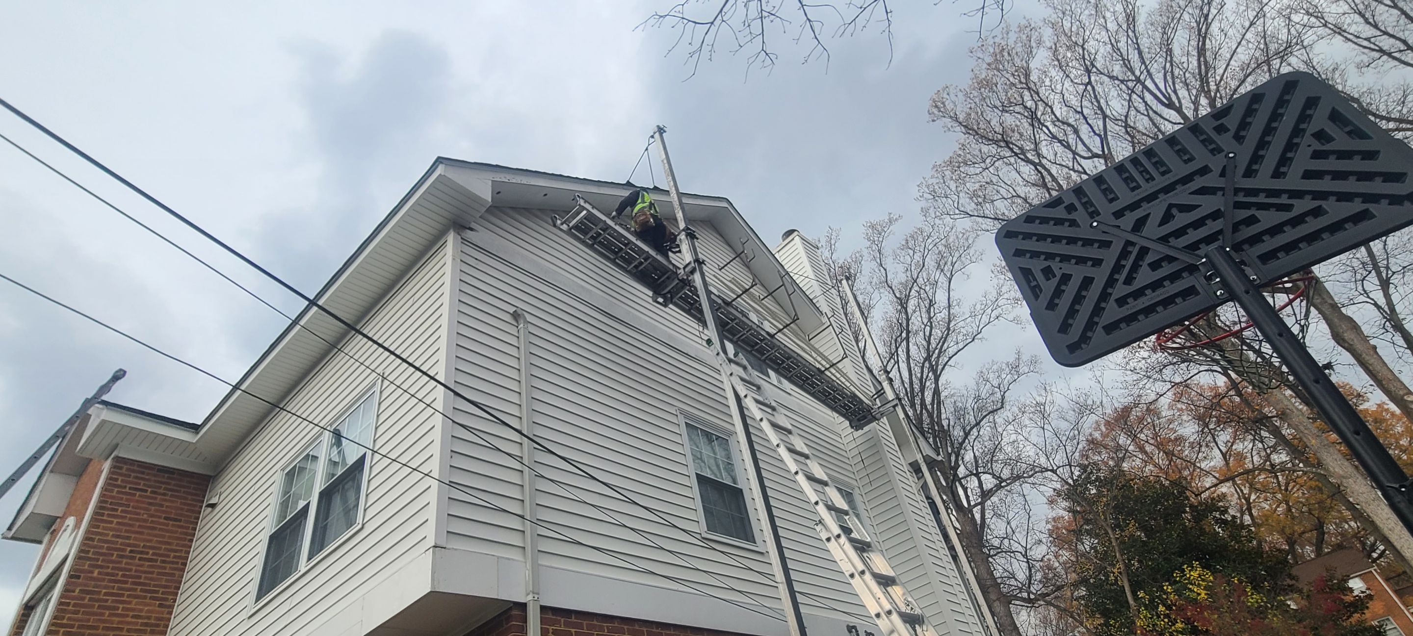 Falls Church: Residential Roof Replacement with CertainTeed Landmark Pro in Max Def Charcoal Black by RM Banning, Inc.