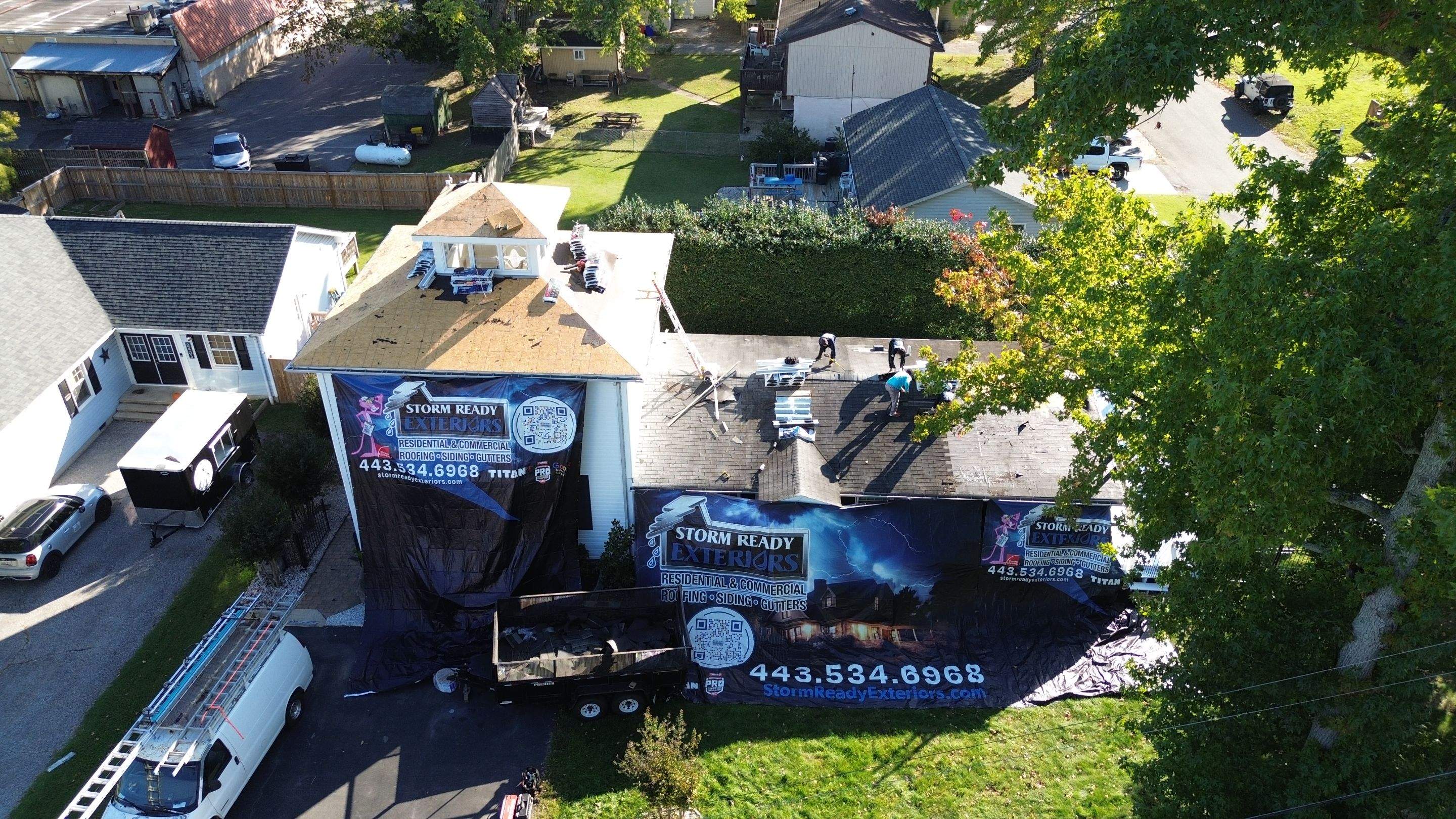 New Roof Install using Tamko Titan- Rustic Black in Chesapeake Beach, MD by Storm Ready Exteriors