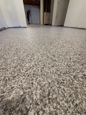 Basement Epoxy Floor Coating – Muskegon, MI
