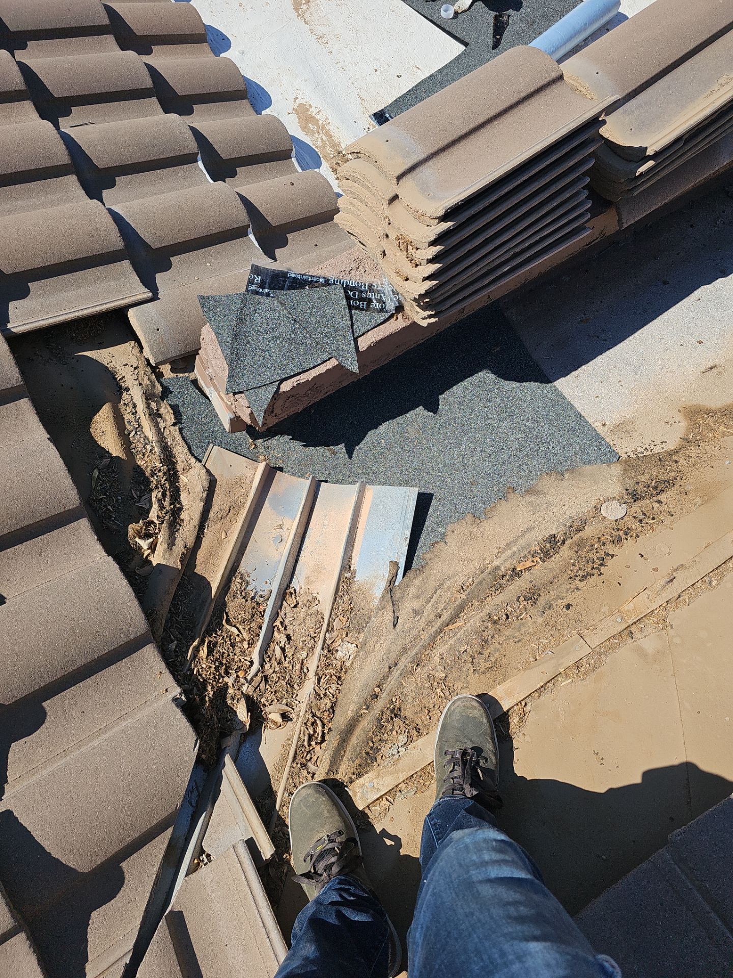 Concrete Tile Refelt by Weather-Tite Exteriors LLC