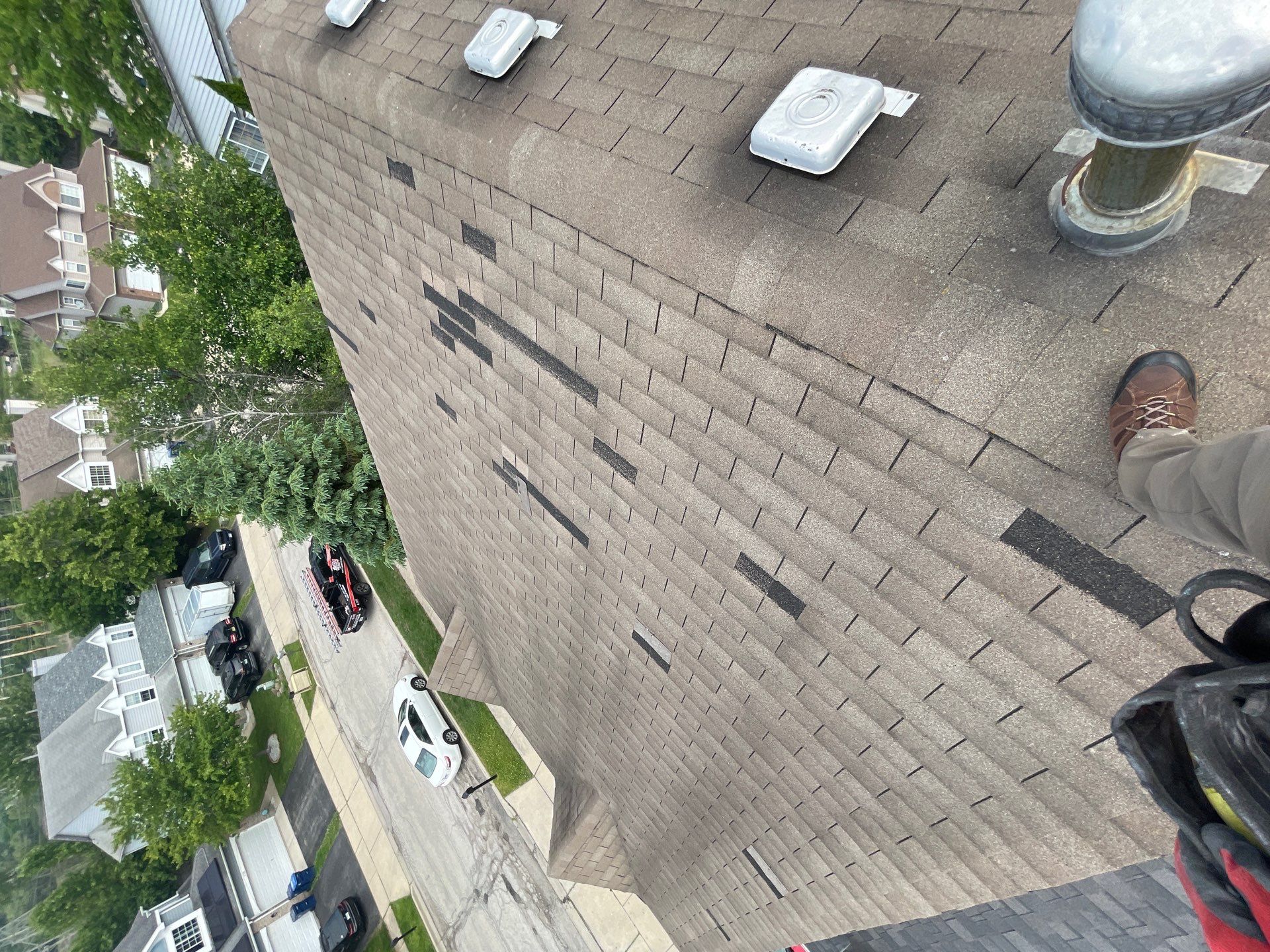 Roof and siding replacement by hail and wind damage by Just Brilliant Restoration JBR