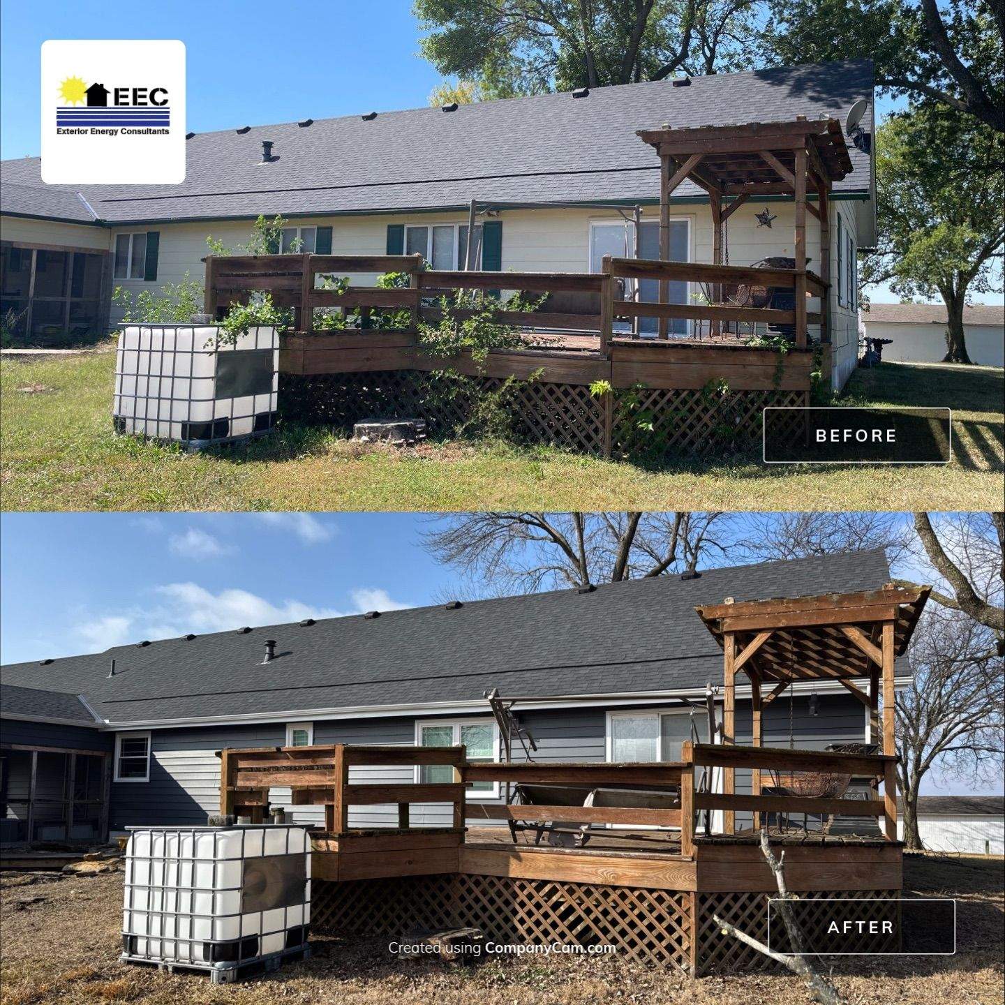 Siding Installation using Craneboard D7 by EEC Windows, Siding & Roofing