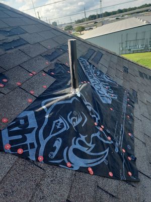 Residential Roofing Repair using Owen's Corning Duration (Lifetime) Shingles