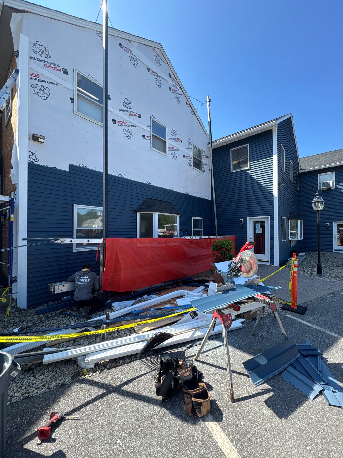 Commercial Siding Replacement on Lafayette Road in Hampton, NH | CertainTeed Vinyl Siding & Exterior Renovation by Compass exteriors