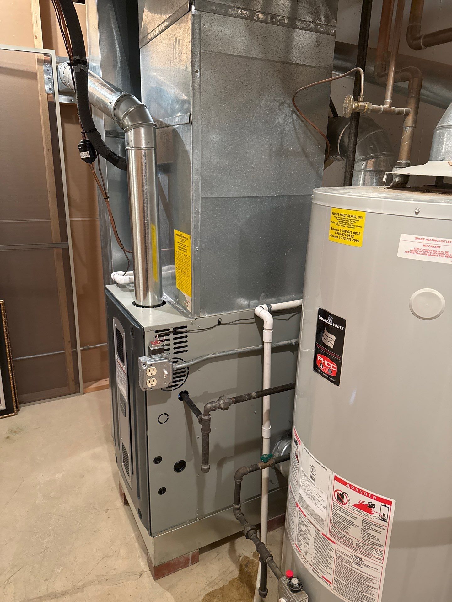 Furnace Installation using American Standard by Always Ready Repair