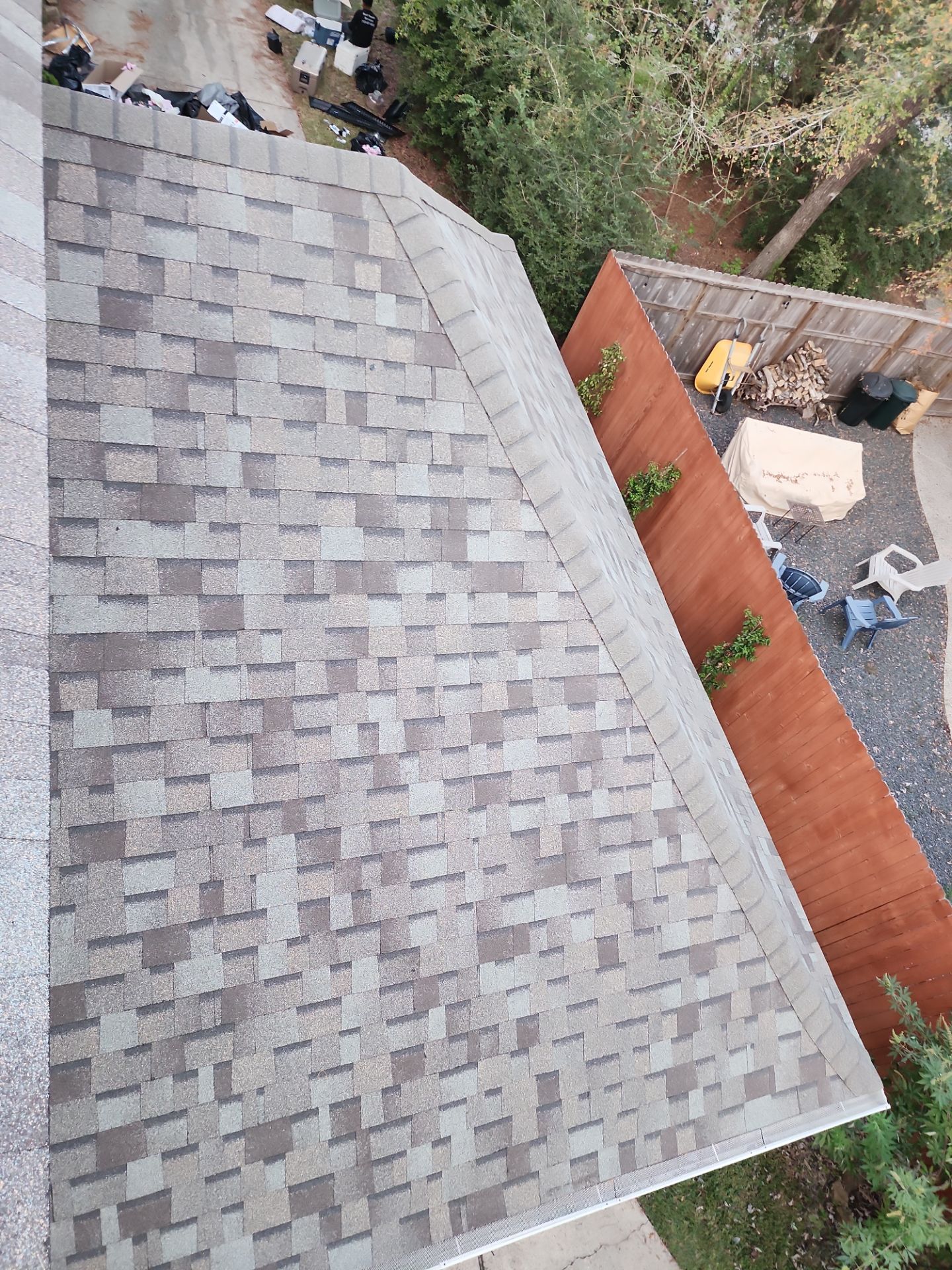 Residential Roofing Installation using Owen's Corning Duration (Lifetime) Shingles by Roof Repair Company