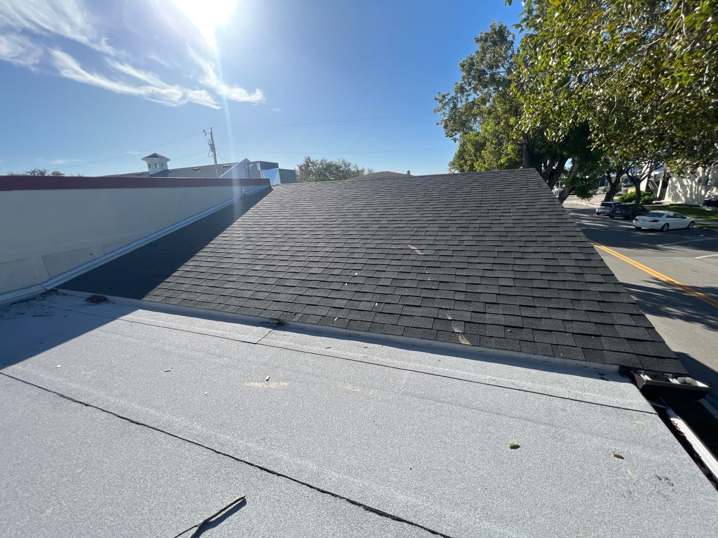 Commercial Roofing Installation using BUR by Four Peaks Roofing