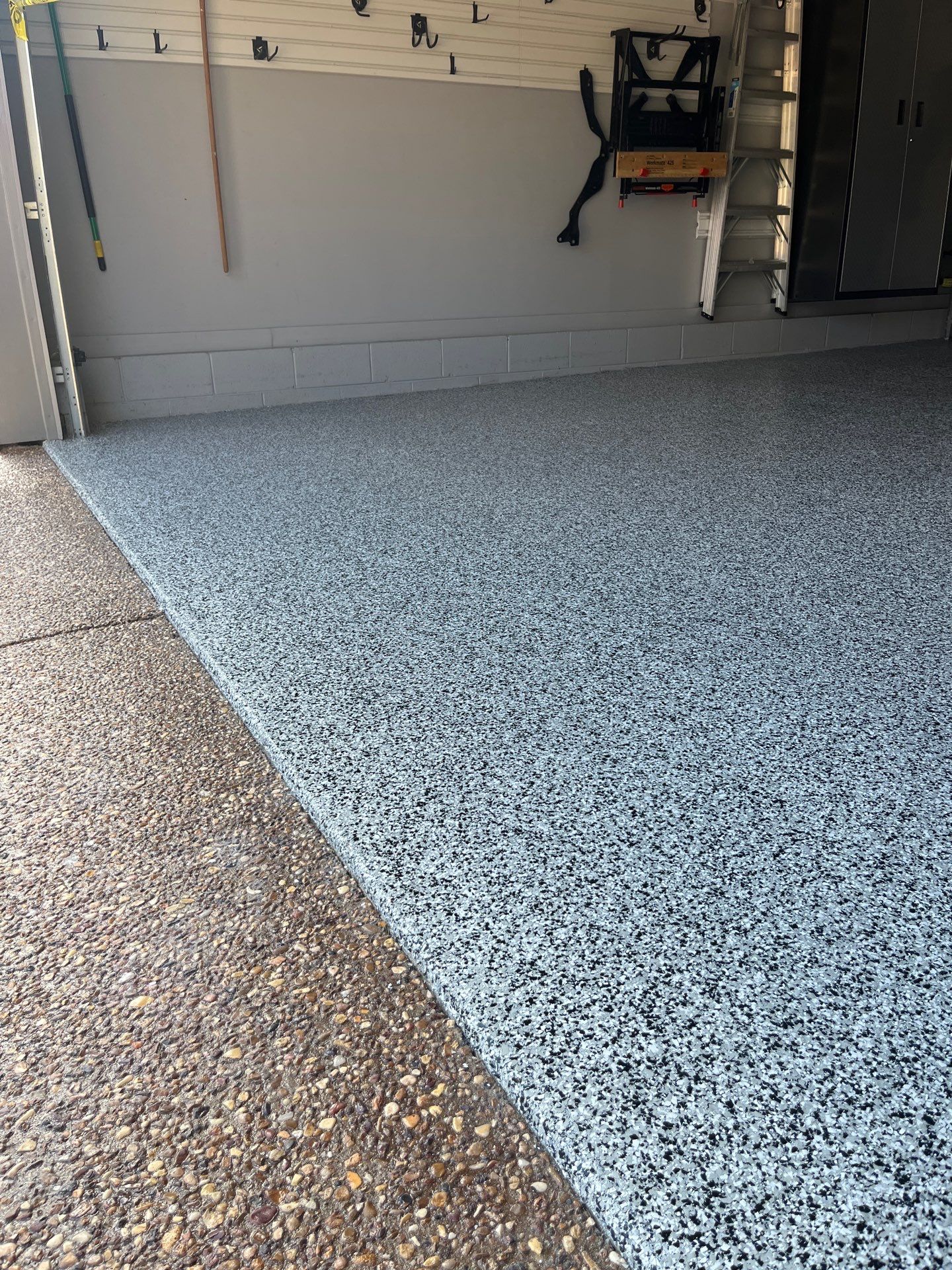 Garage Floor Coating using Silverton by My Garage Floor Guys