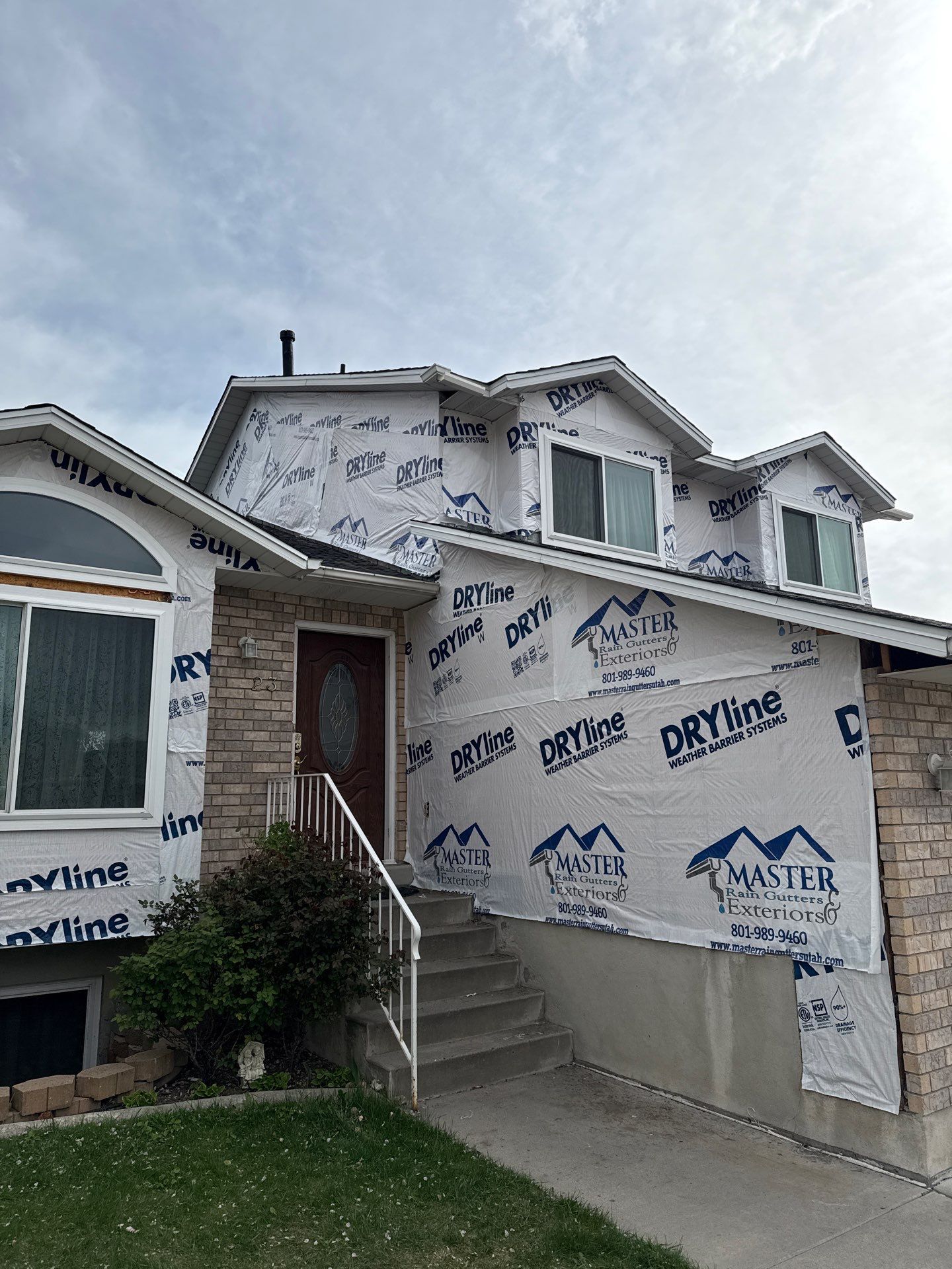 Project in Orem by Master Rain Gutters.