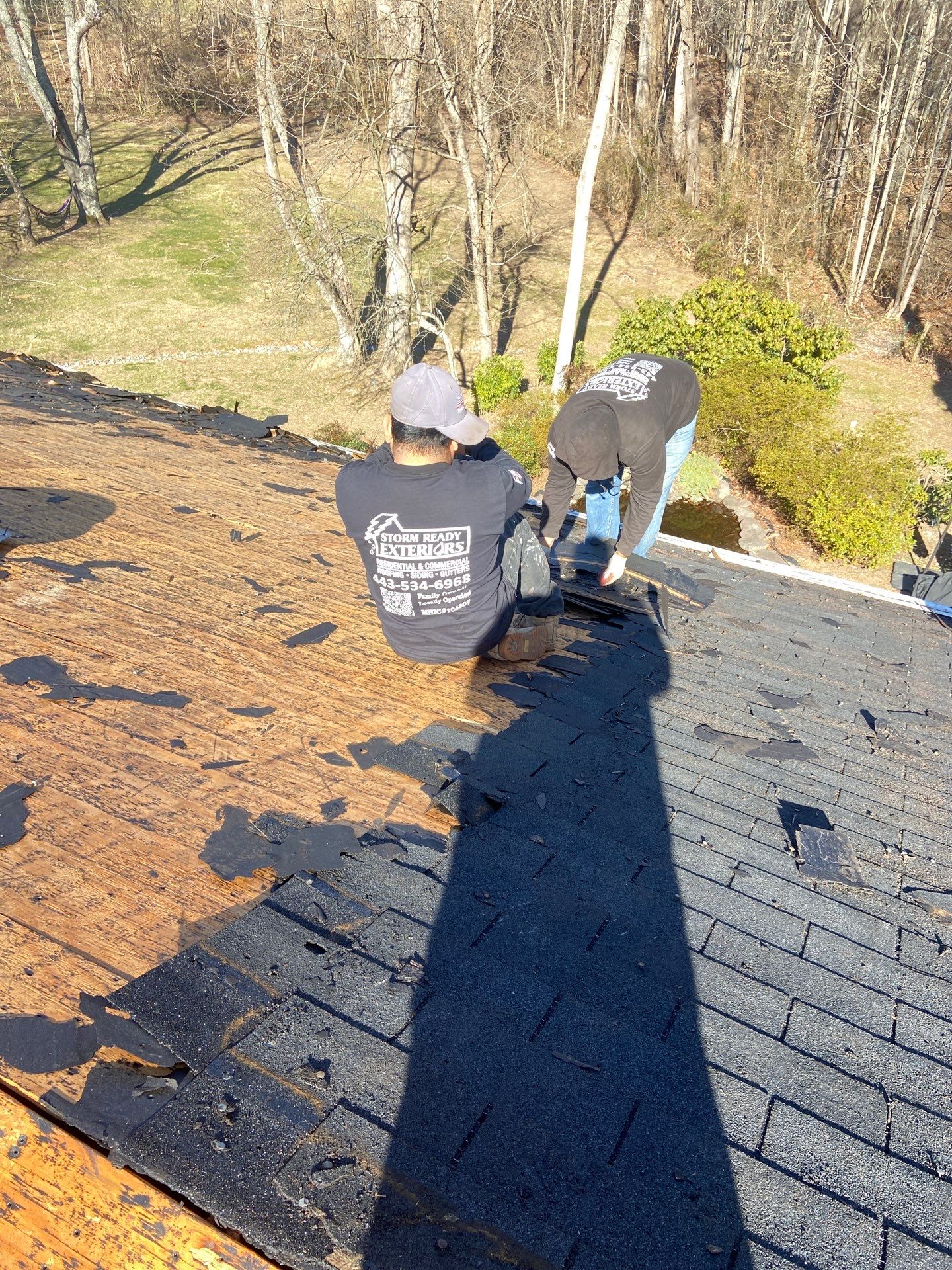 New Roof Install using Tamko Titan- Thunderstorm Gray in Owings, MD by Storm Ready Exteriors