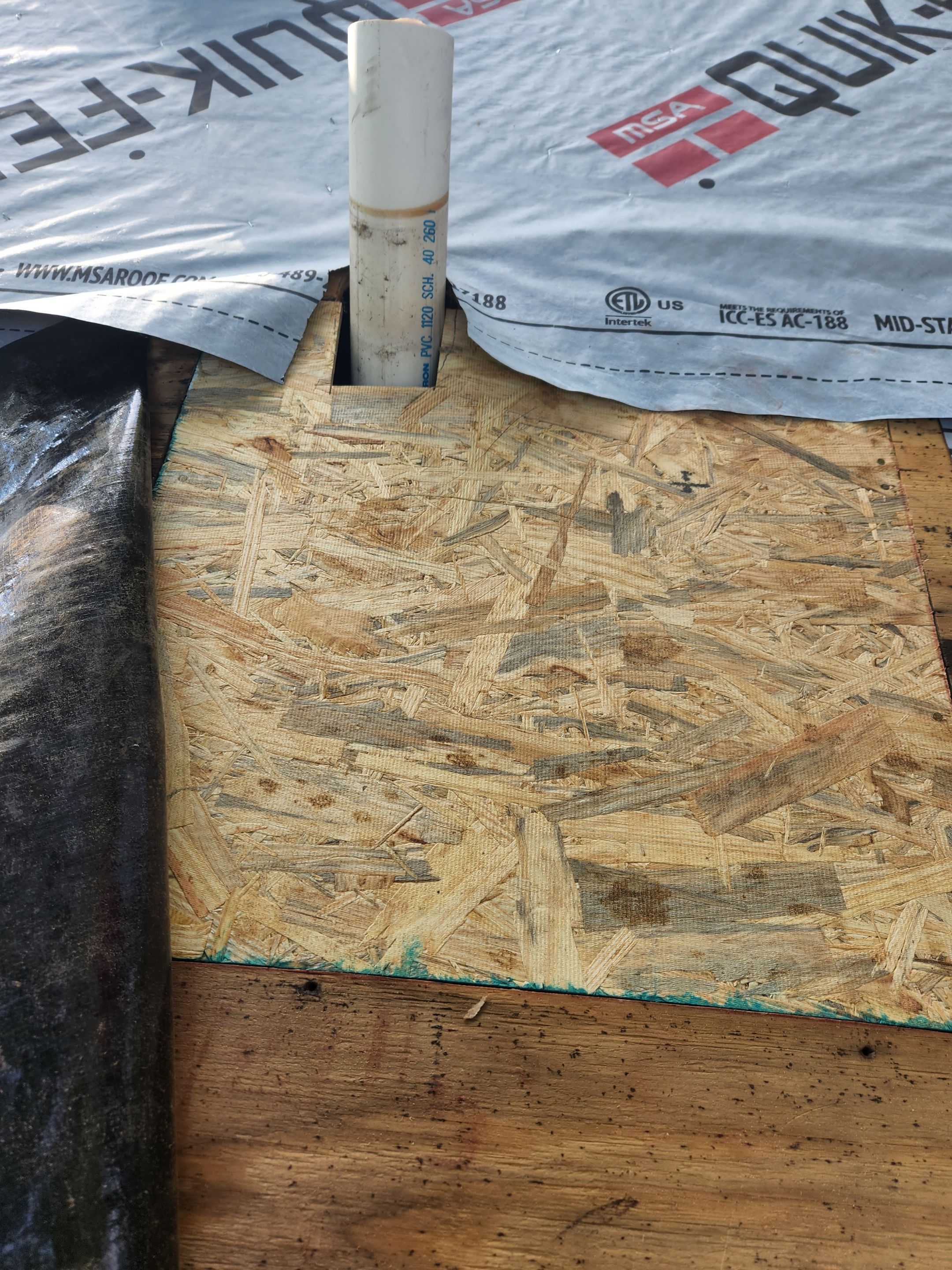 Roof Replacement using Gaf HDZ Charcoal by Just In Time Roofing and Restoration